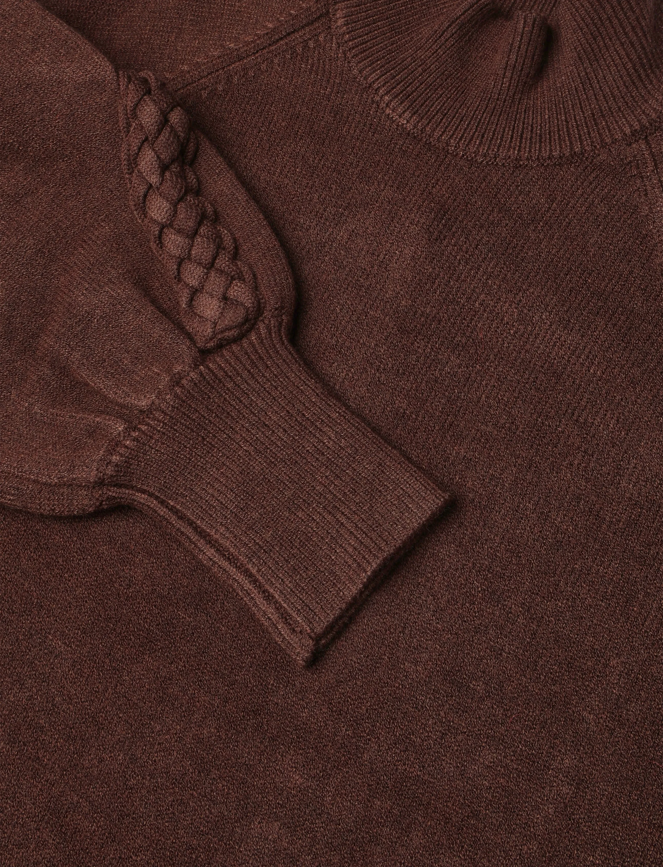 Minus - MSVera Knit Dress - strickkleider - carafe - 5