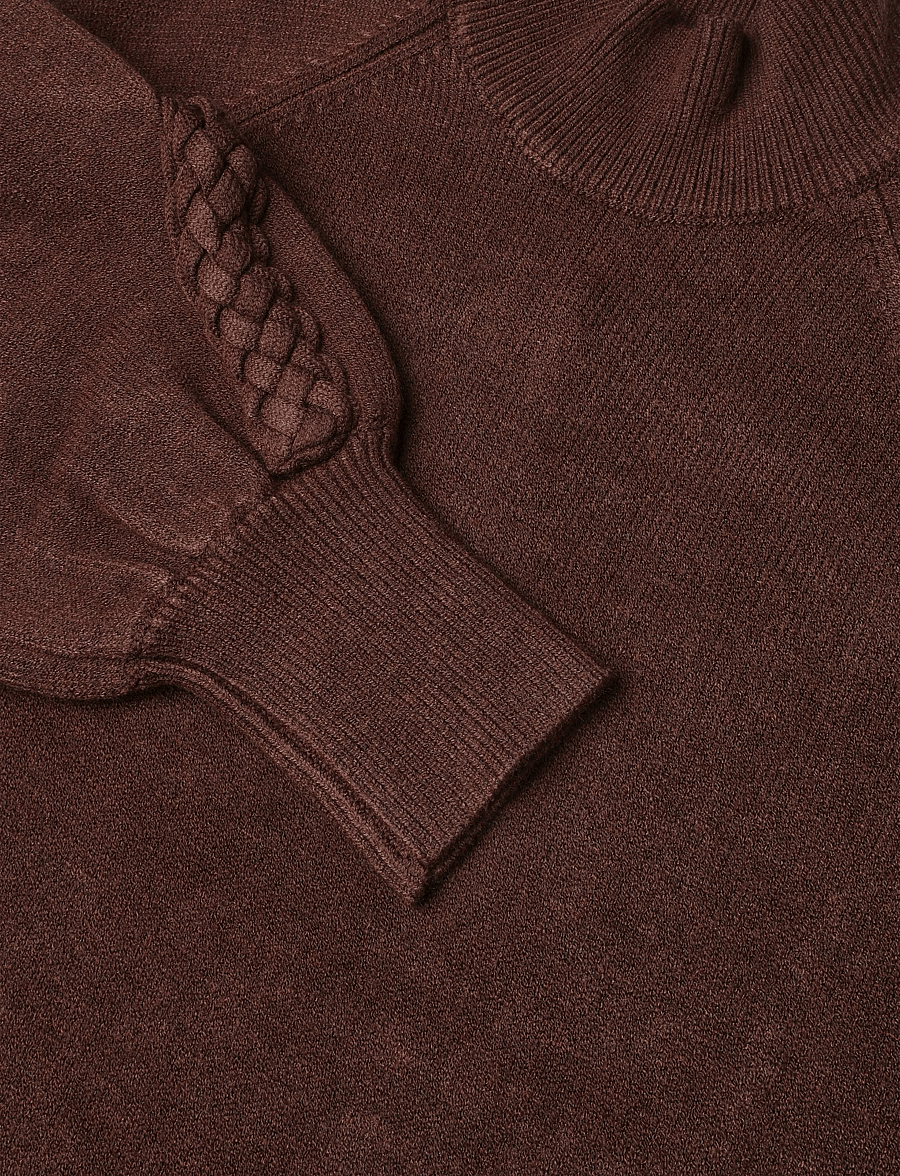 Minus - MSVera Knit Dress - strickkleider - carafe - 5