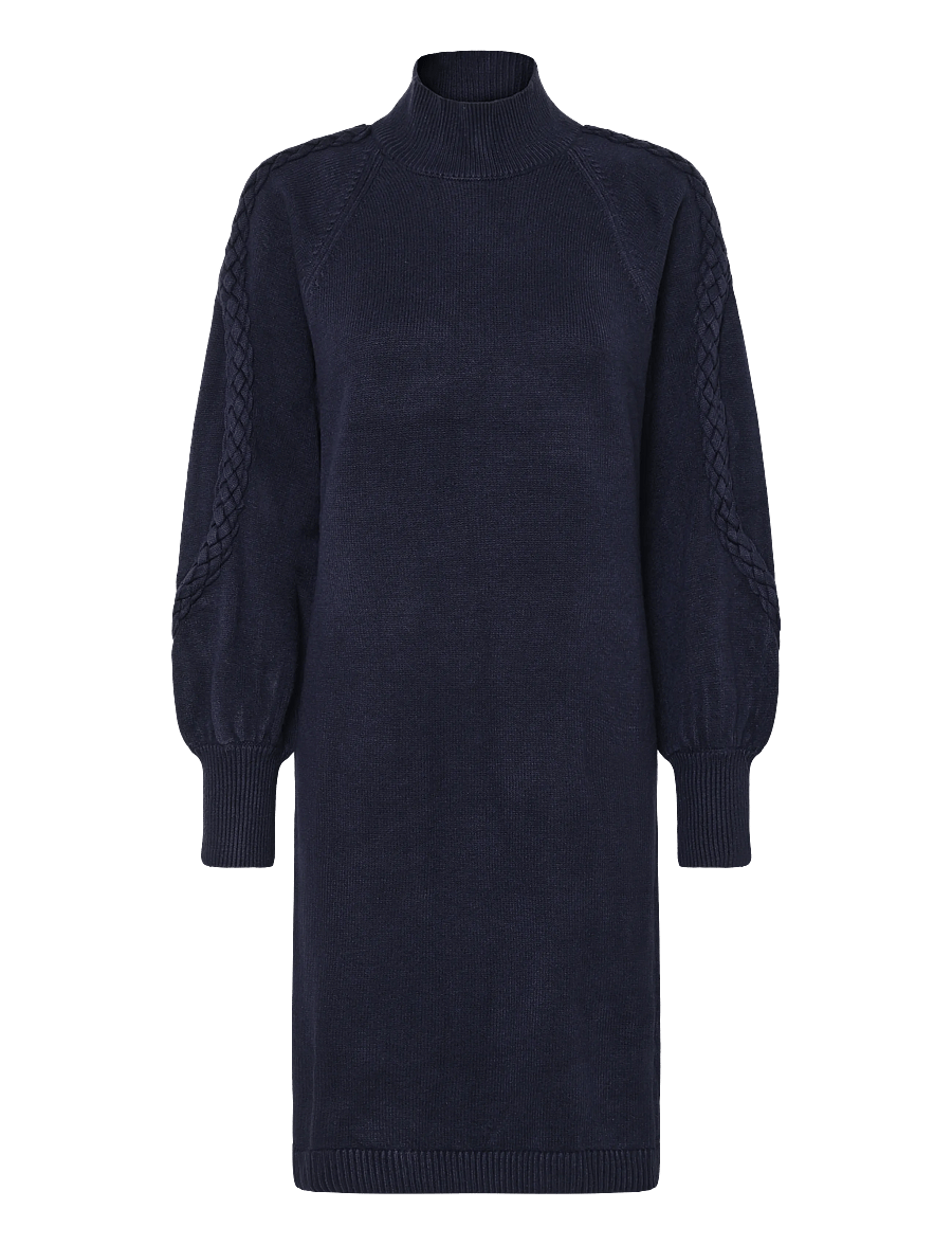 Minus - MSVera Knit Dress - strickkleider - sky captain - 1