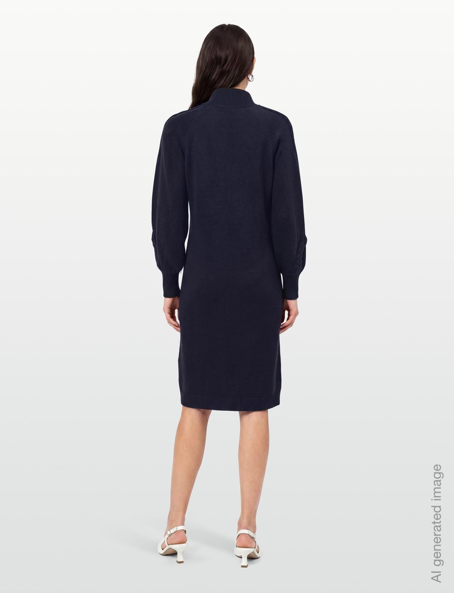 Minus - MSVera Knit Dress - strickkleider - sky captain - 4