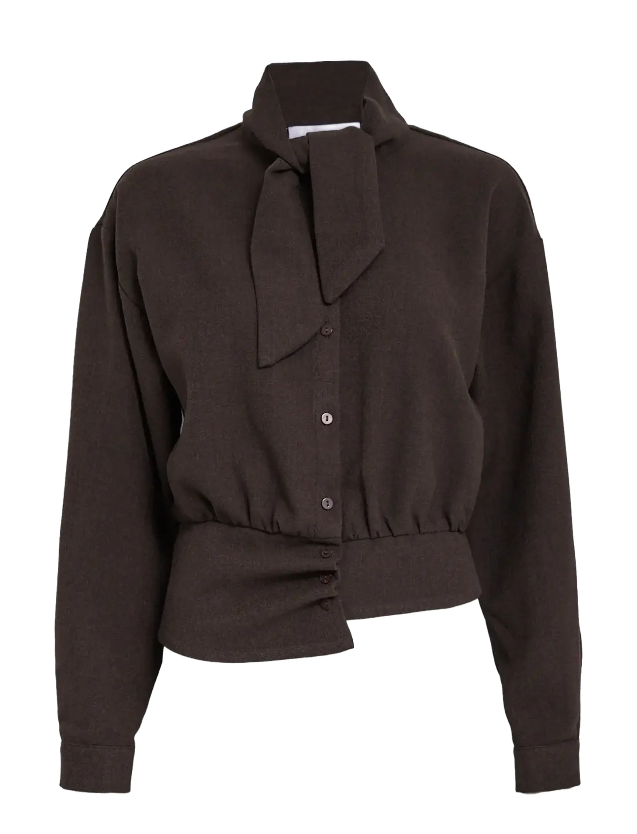 Minus MSViona Shirt - Transitional Layering - BRACKEN BROWN / brown