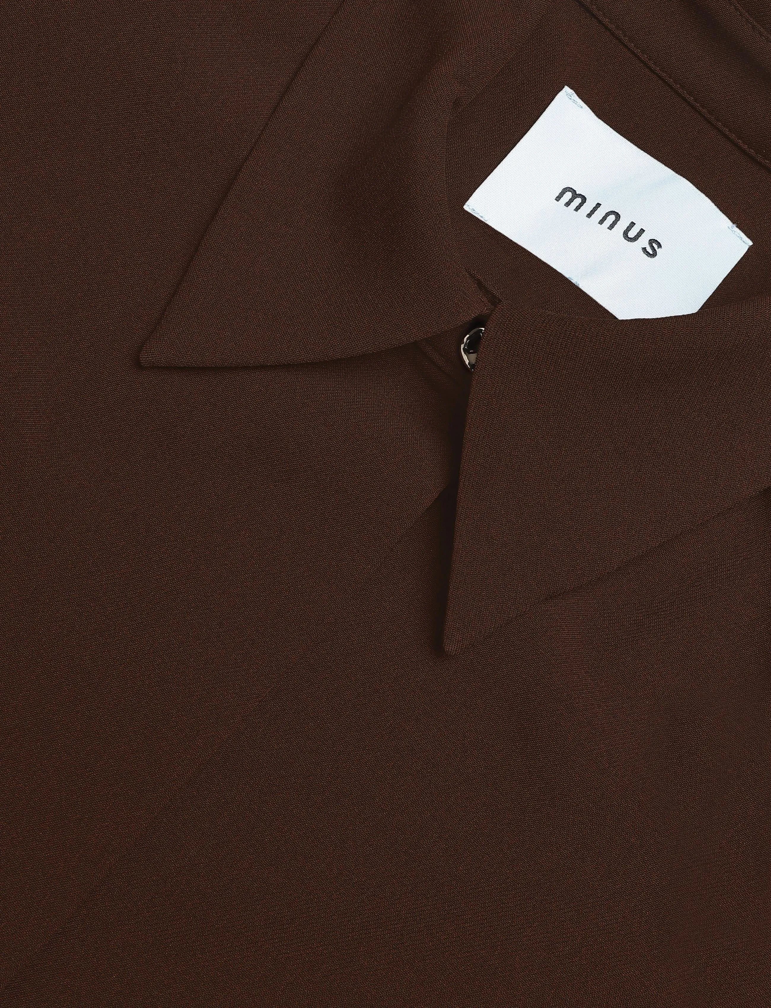 Minus - MSLisa Vest - varrukateta pluusid - bracken brown - 3
