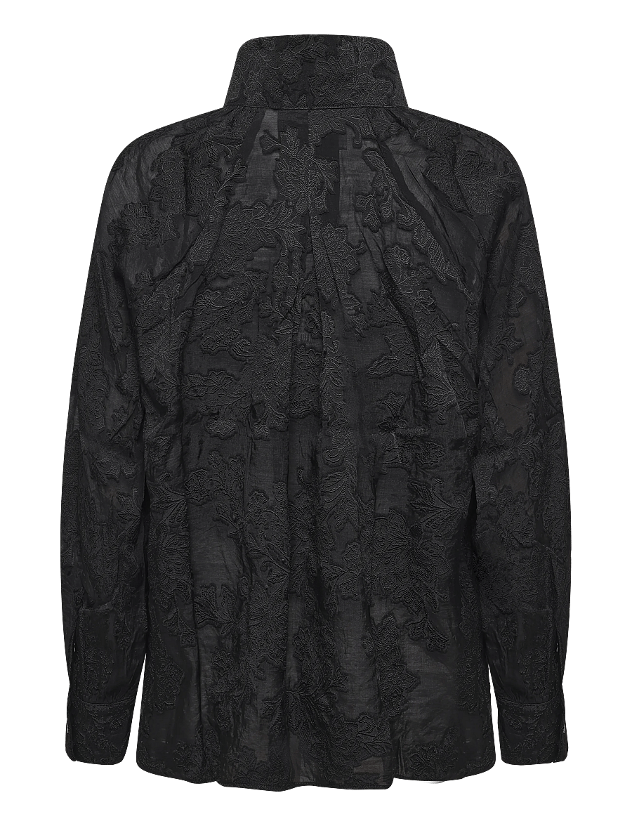 Minus - MSElania Shirt - langærmede skjorter - sort - 2