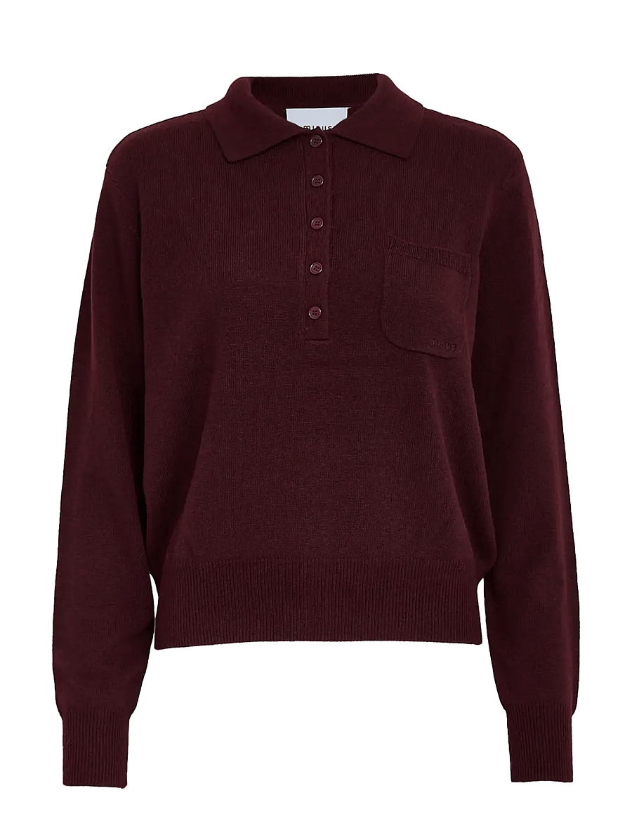 Minus - MSZinnia RWS Knit Pullover - winetasting - 1