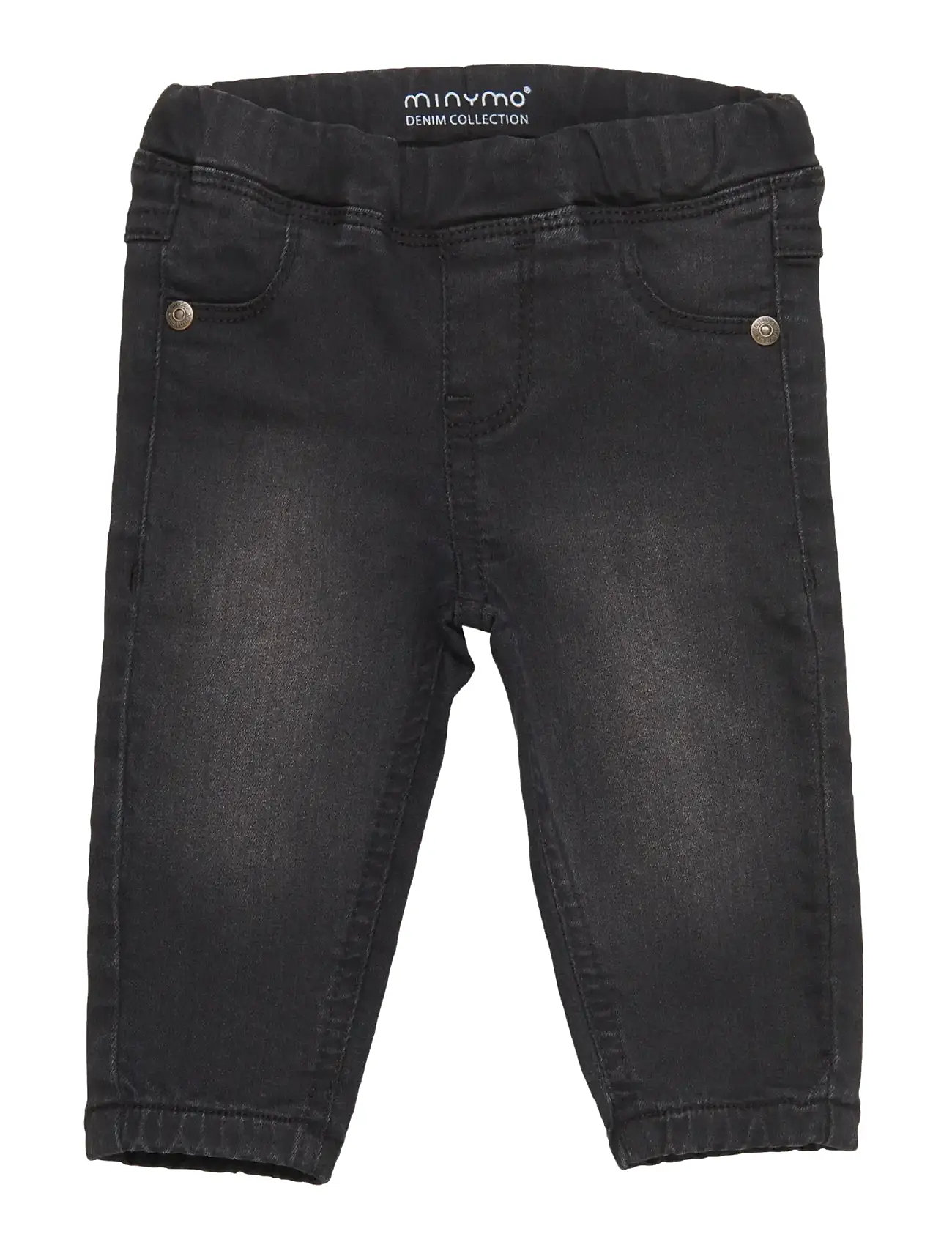 Grey Black Jeans Stretch Loose Fit NOOS str. 62