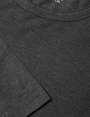 Minymo - Blouse LS - Bamboo - long-sleeved t-shirts - dark grey melange - 2