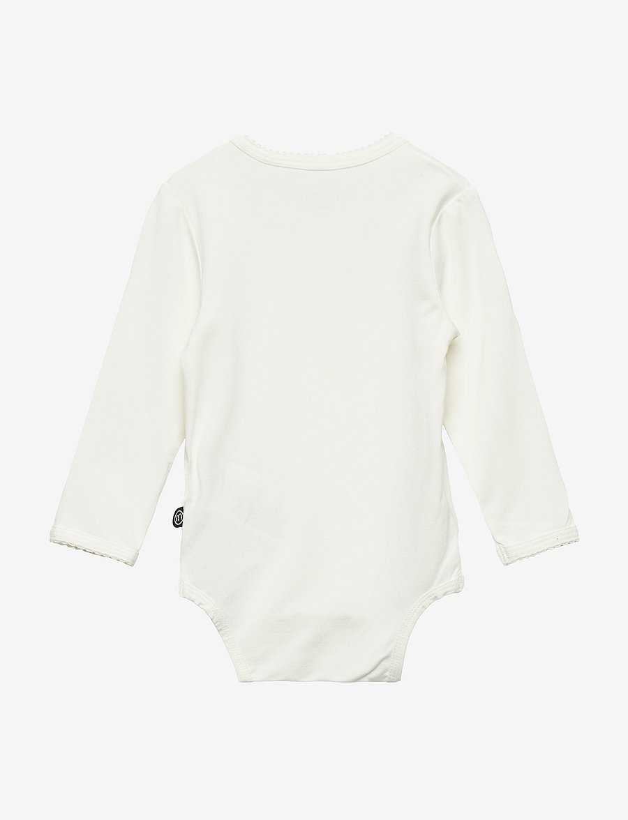 Minymo - Body LS - langärmelige bodys - white - 1