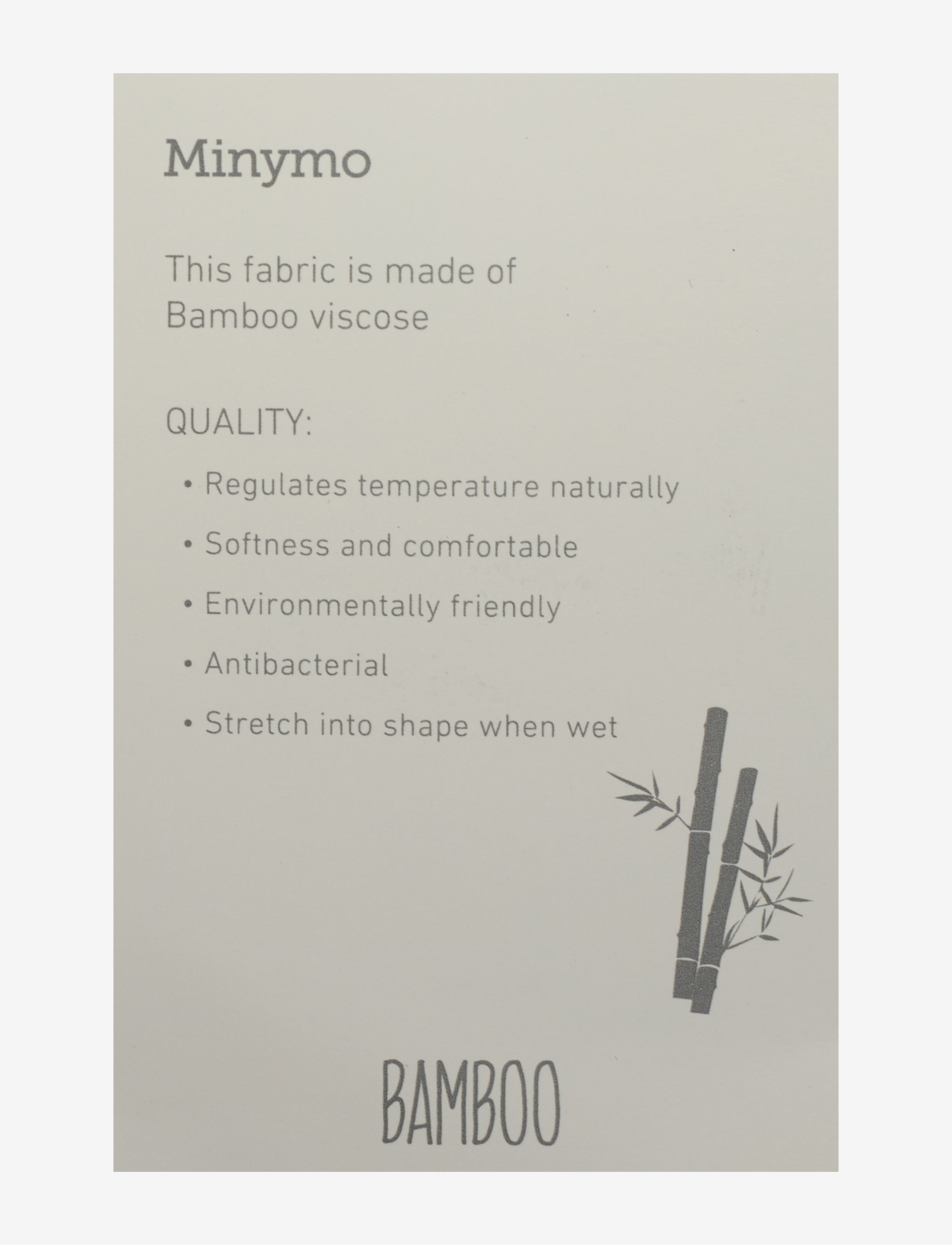 Minymo - Dress LS AOP Bamboo - misty lilac - 2