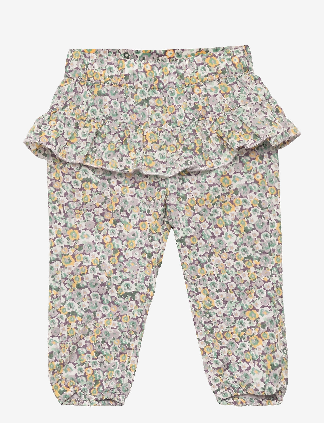 Minymo - Pants AOP Woven - misty lilac - 0