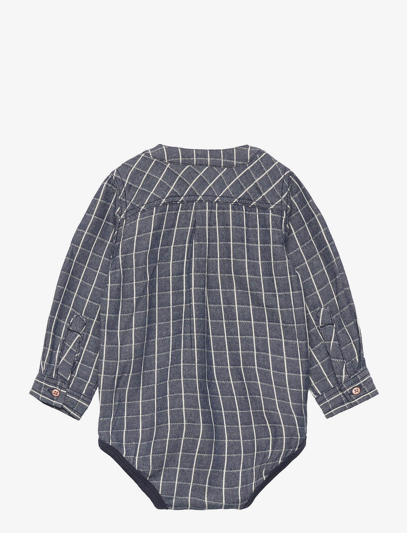 Minymo - Body LS Check - blue nights - 1