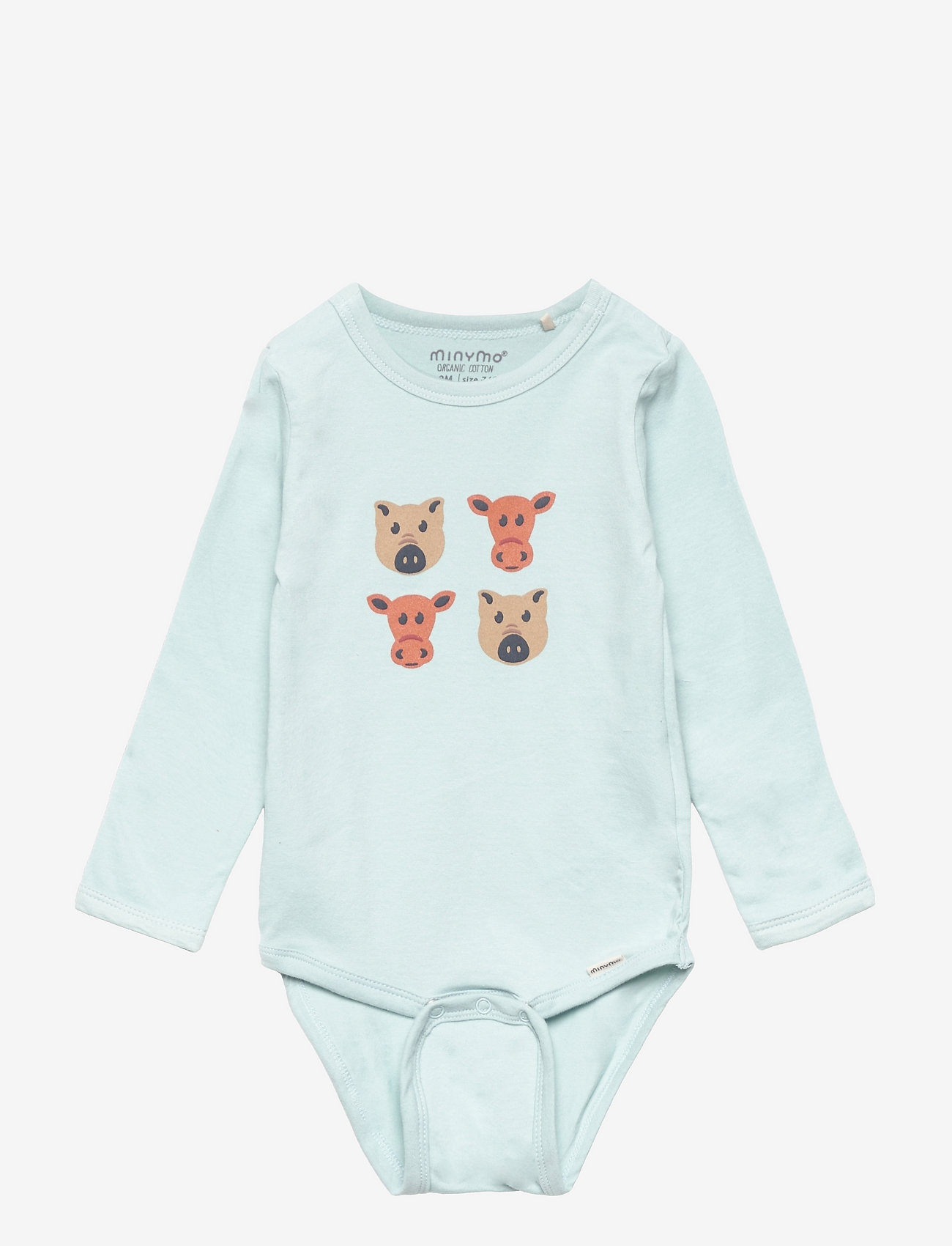 Minymo - Body LS - cloud blue - 0