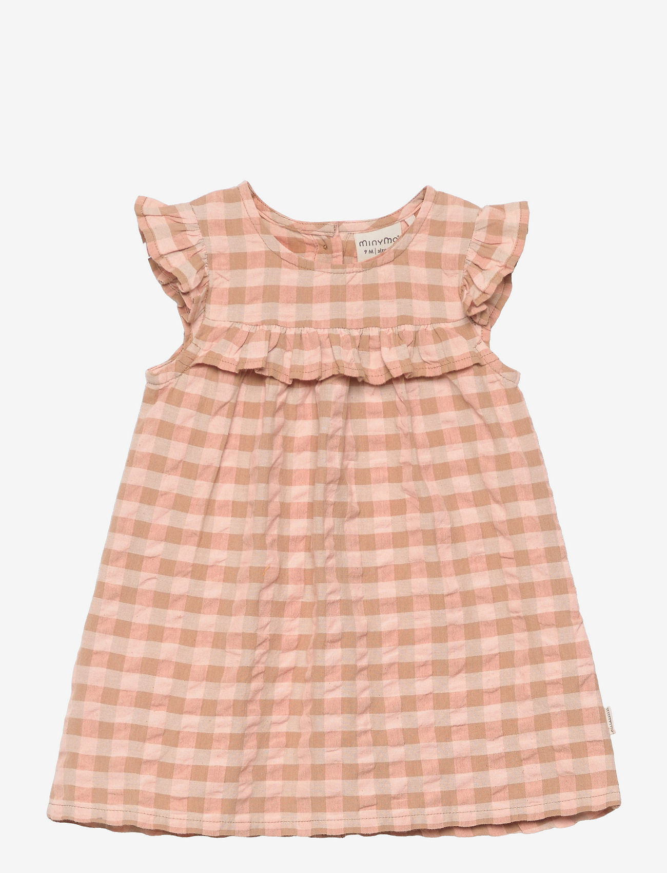 Minymo - Dress Check - affogat - 0