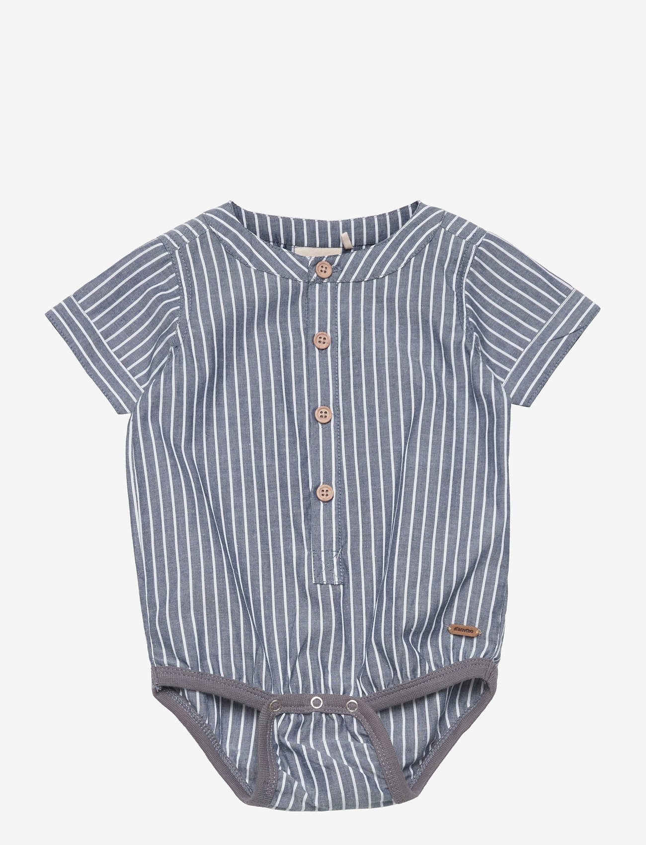 Minymo - Body LS Y/D - dark denim - 0