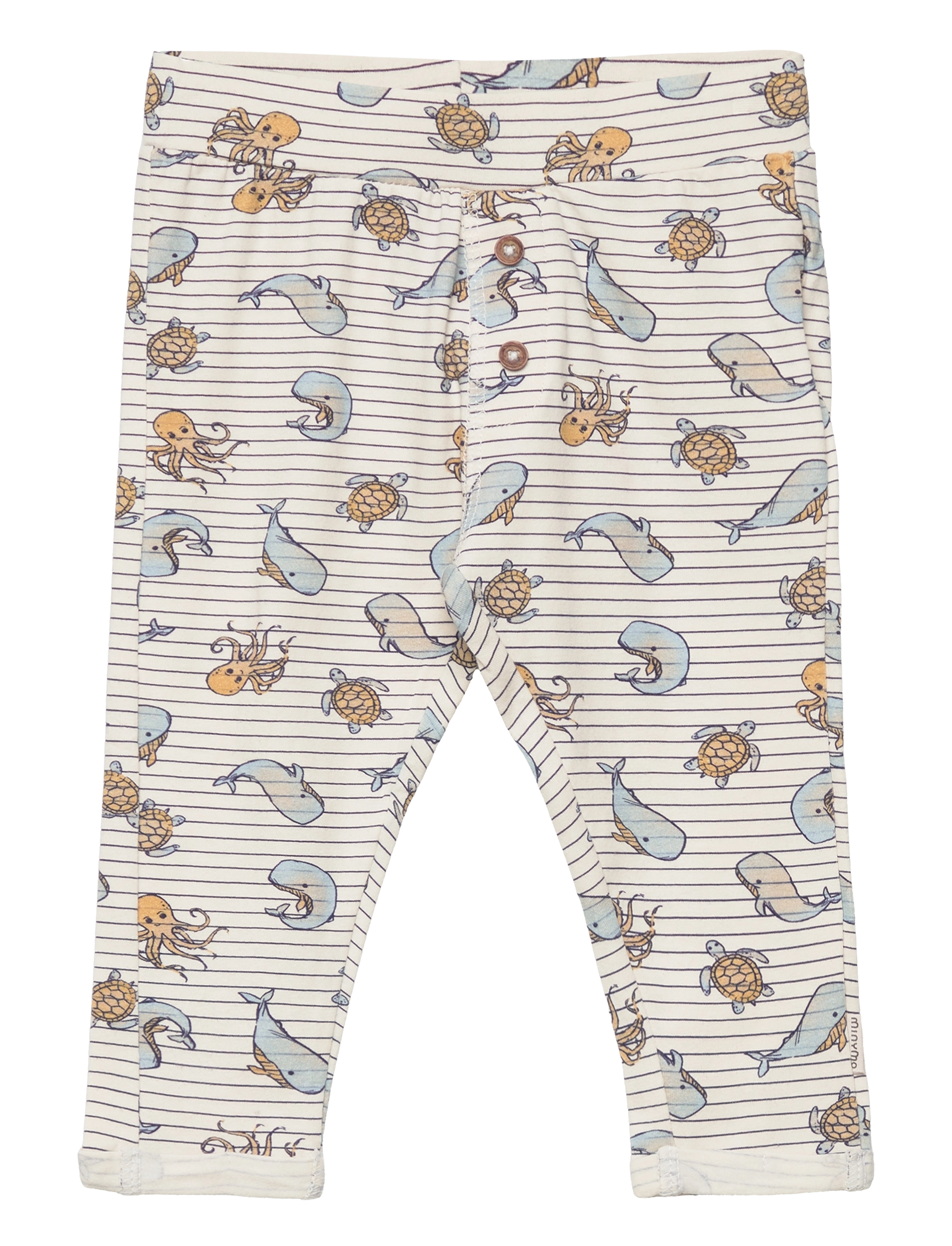 Pants AOP - WHITE SWAN