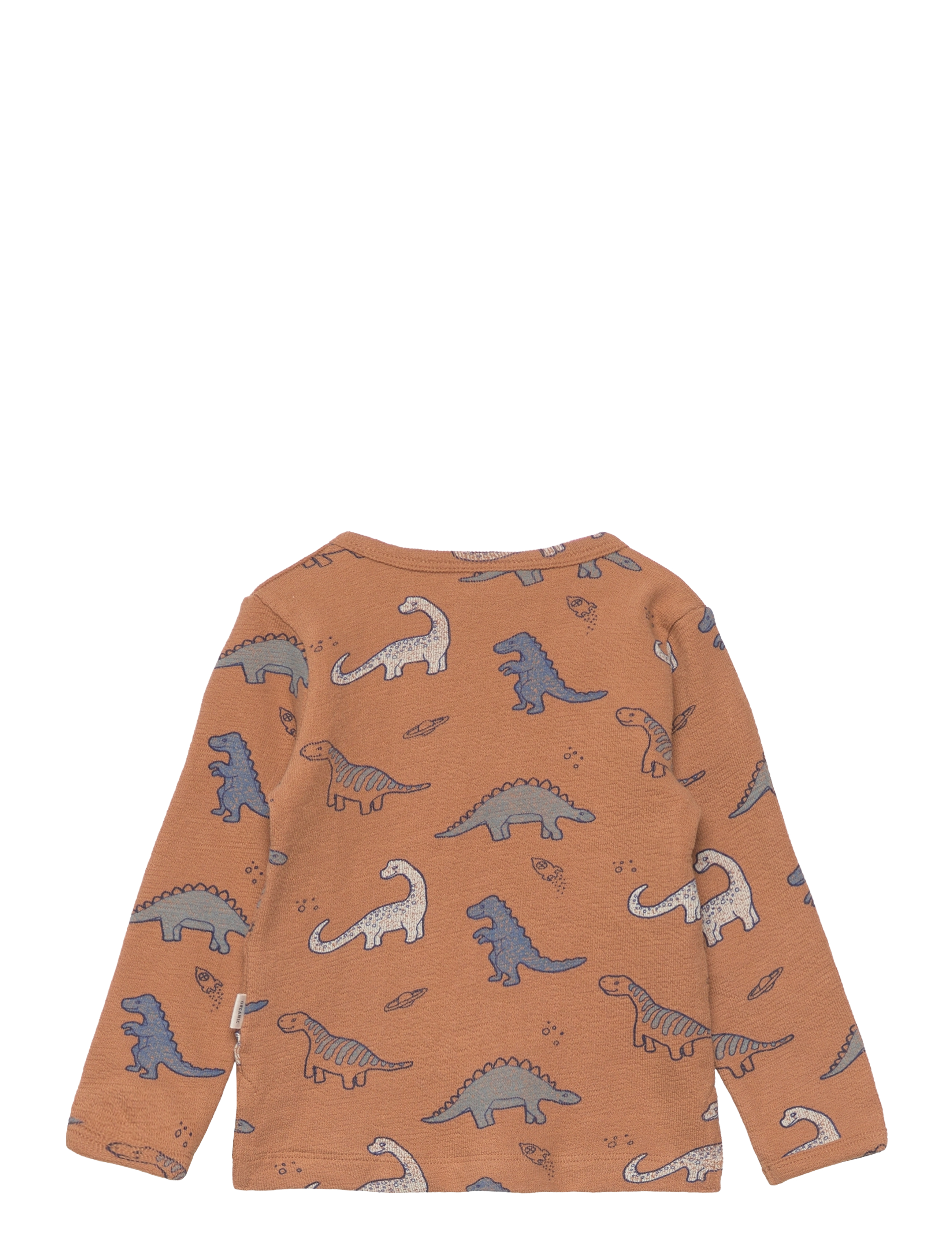 Minymo - Sweatshirt LS AOP - tobacco brown - 1