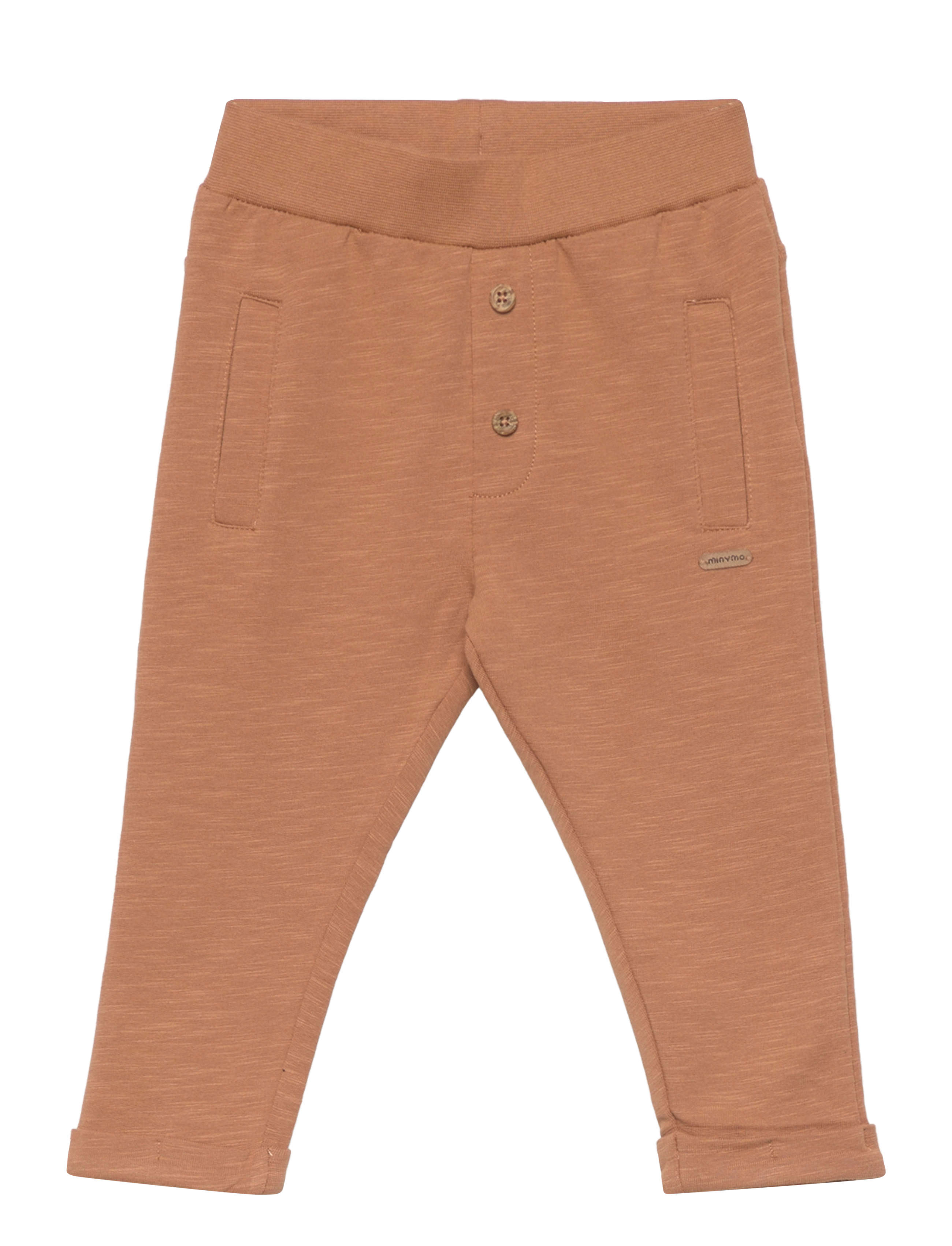 Minymo - Pants Sweat - tobacco brown - 0