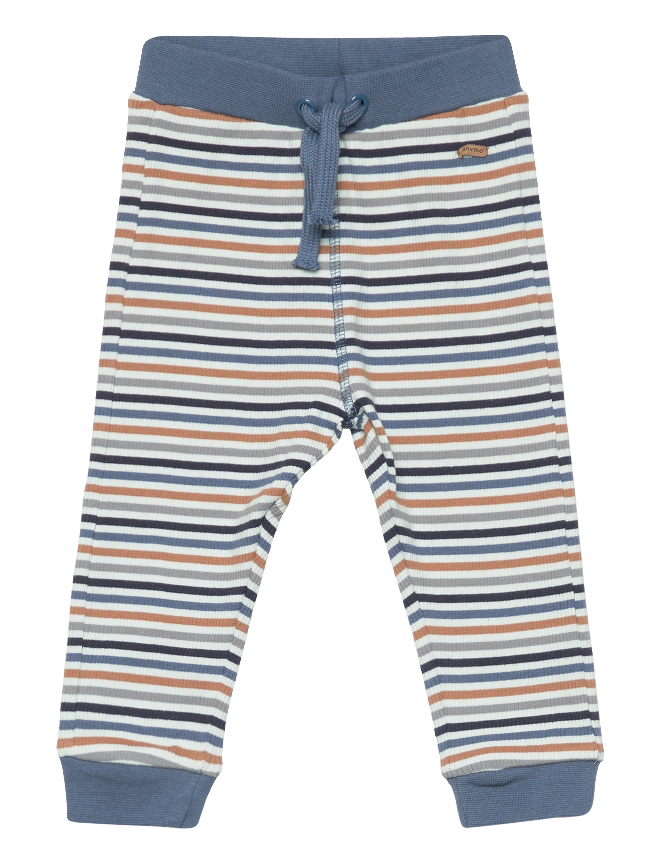 Minymo - Pants Y/D Rib - whispering blue - 0