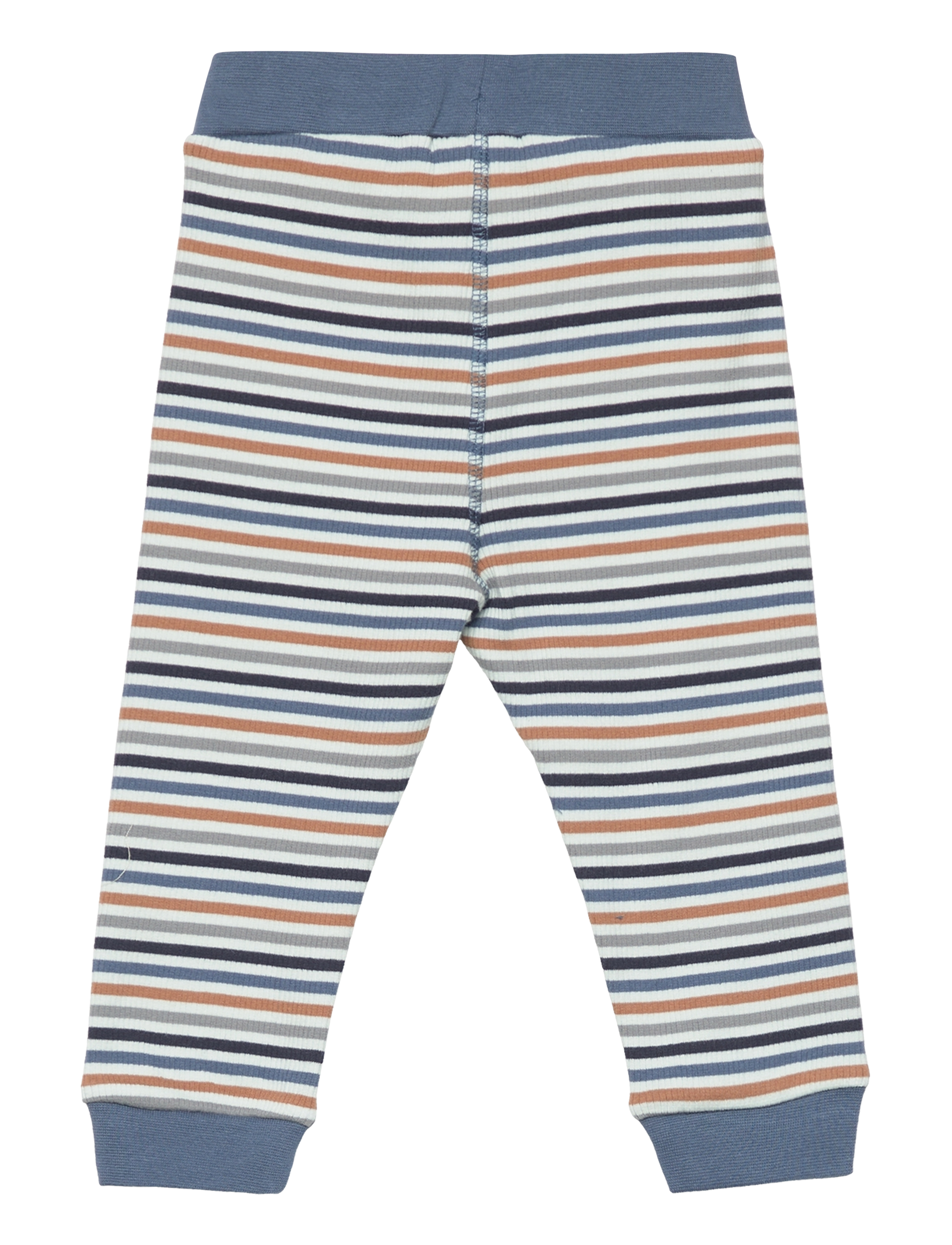 Minymo - Pants Y/D Rib - whispering blue - 1