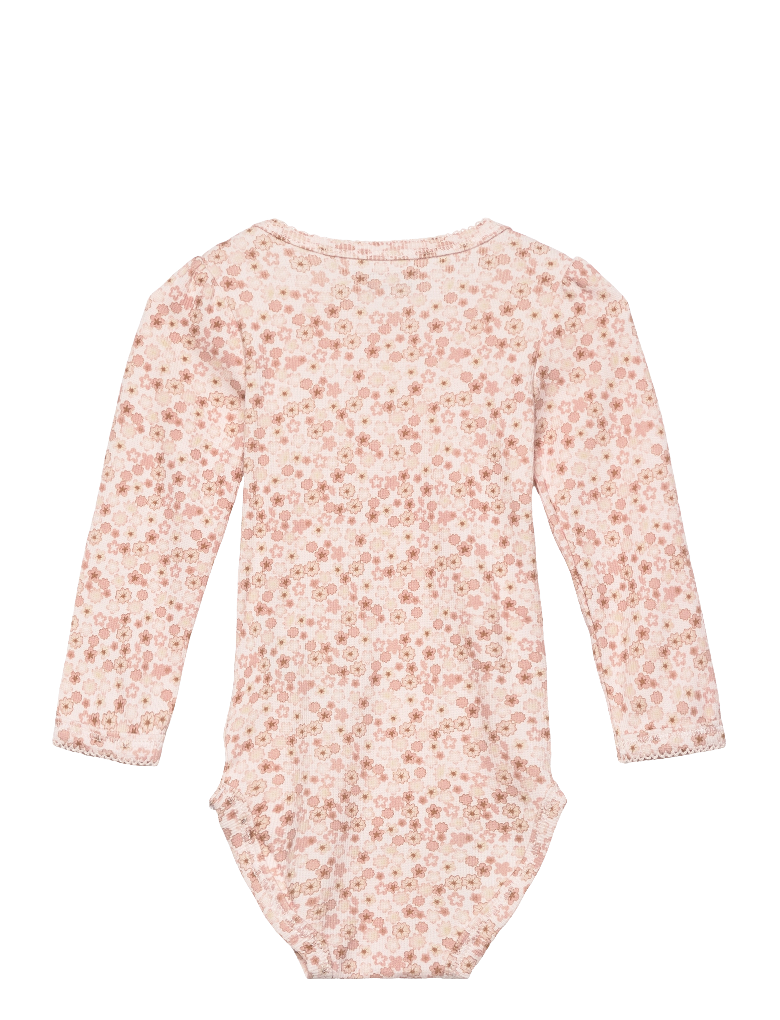 Minymo - Body LS AOP Rib - soft pink - 1