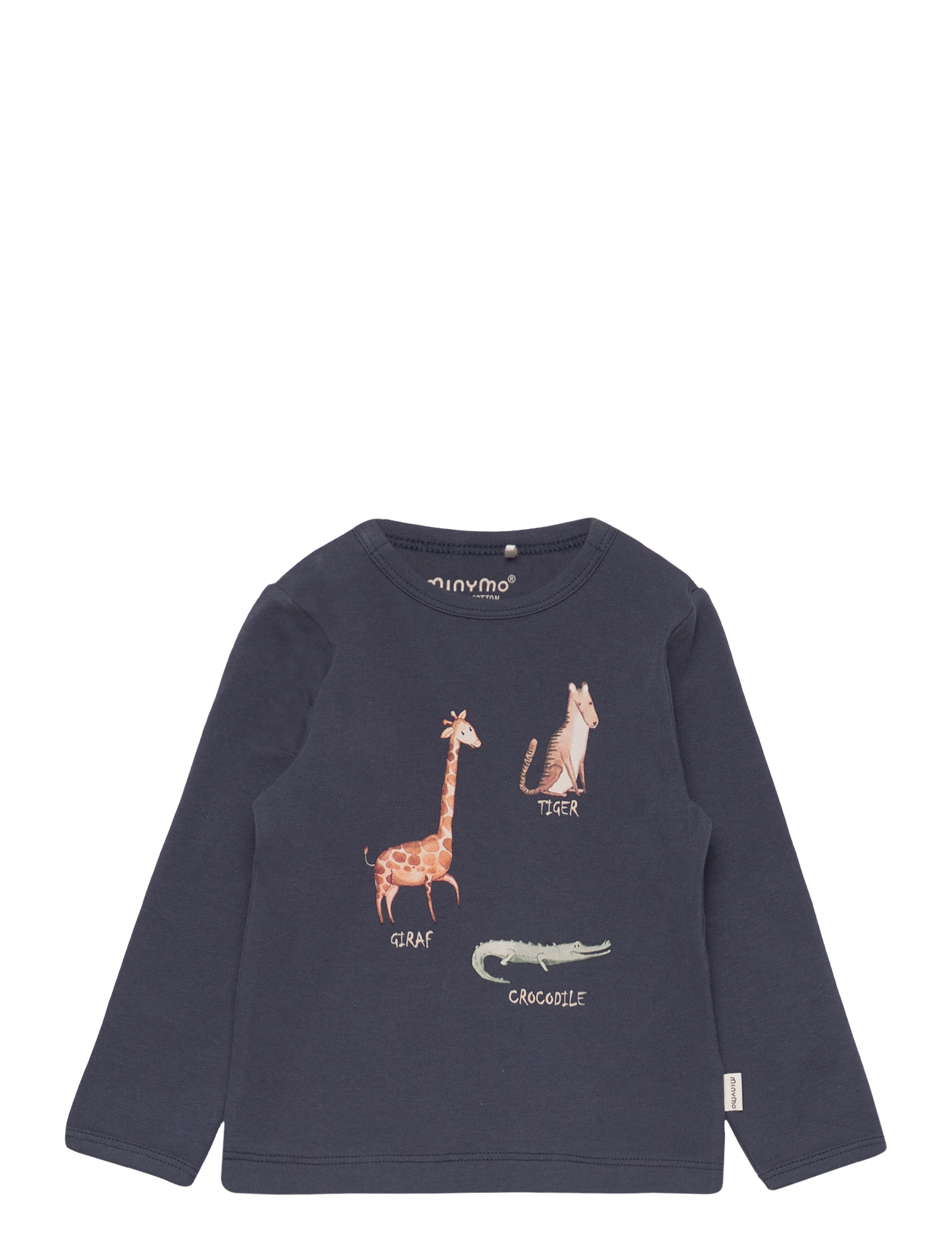 Minymo - T-shirt LS - blue nights - 0