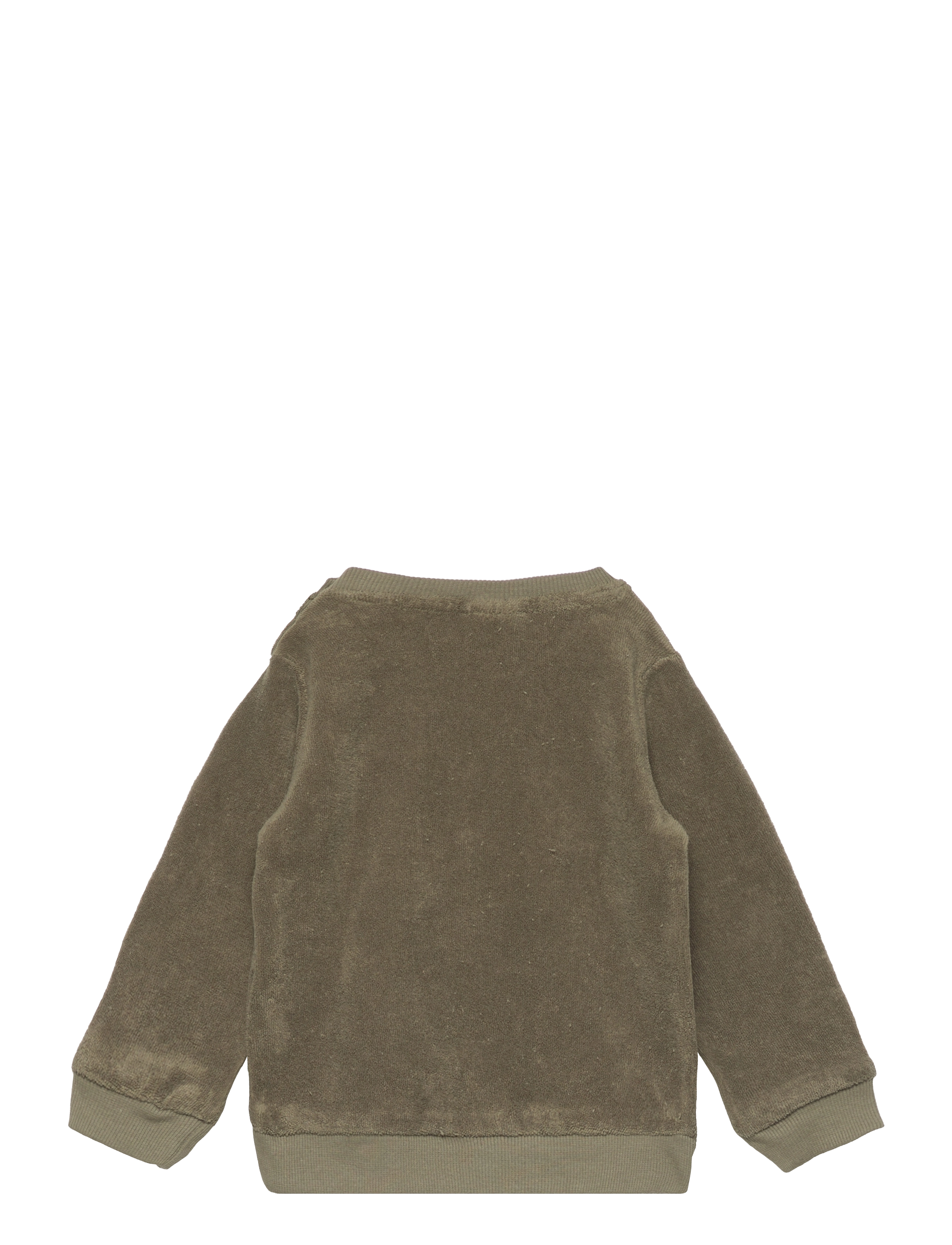 Minymo - Sweatshirt LS Terry - deep lichen green - 1