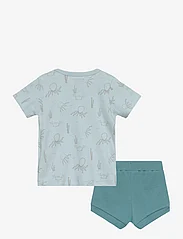Minymo - 2-Piece Set - sets with short-sleeved t-shirt - pastel blue - 1