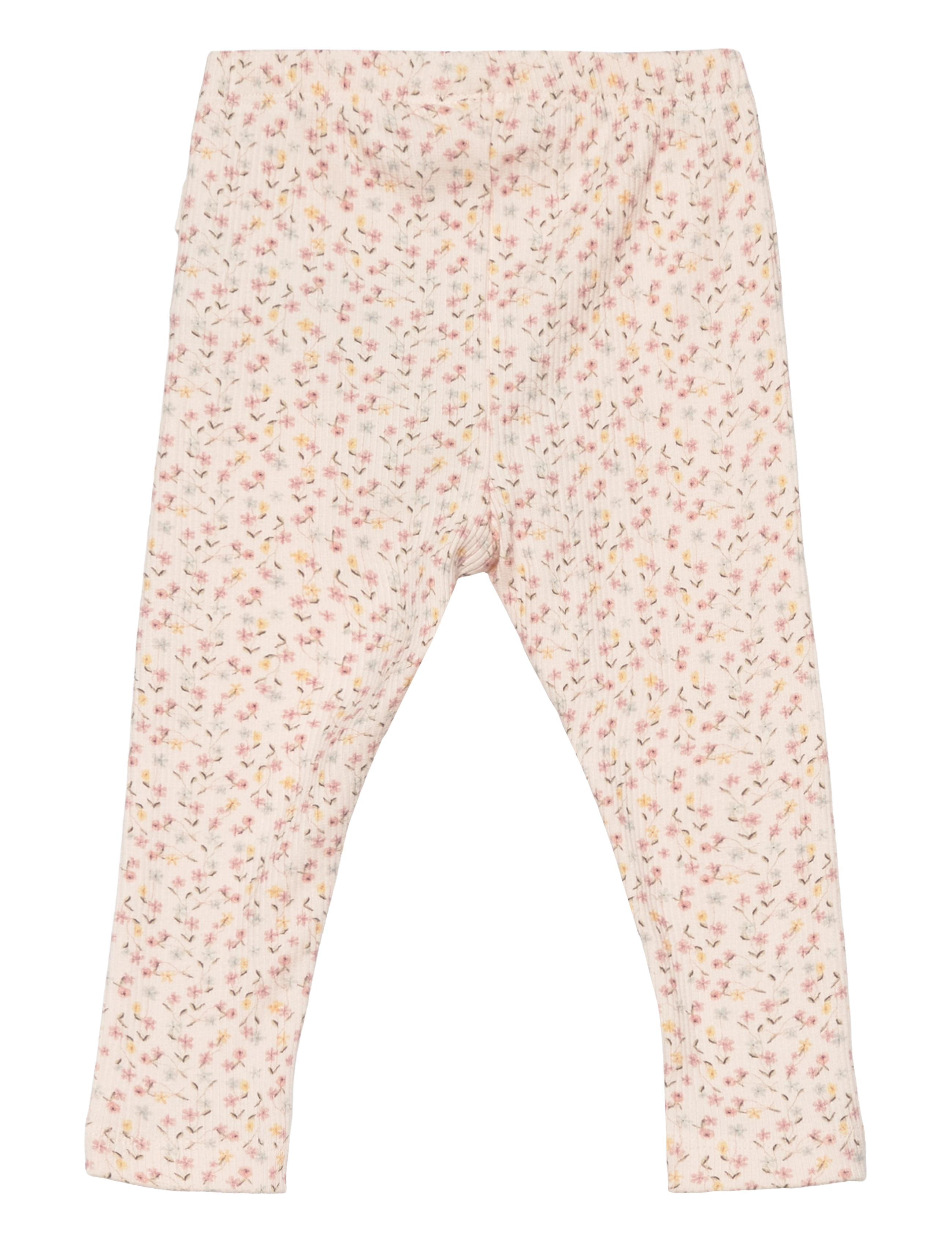 Minymo - Leggings AOP Rib - pink champagne - 1