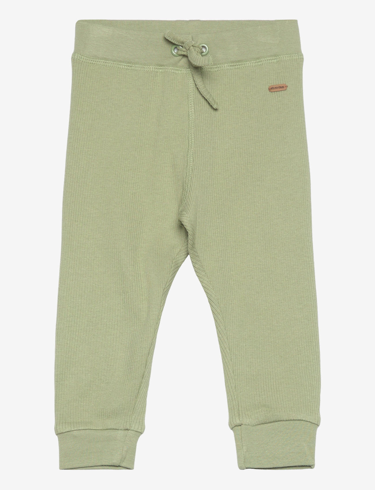 Minymo - Pants Rib - reseda - 0