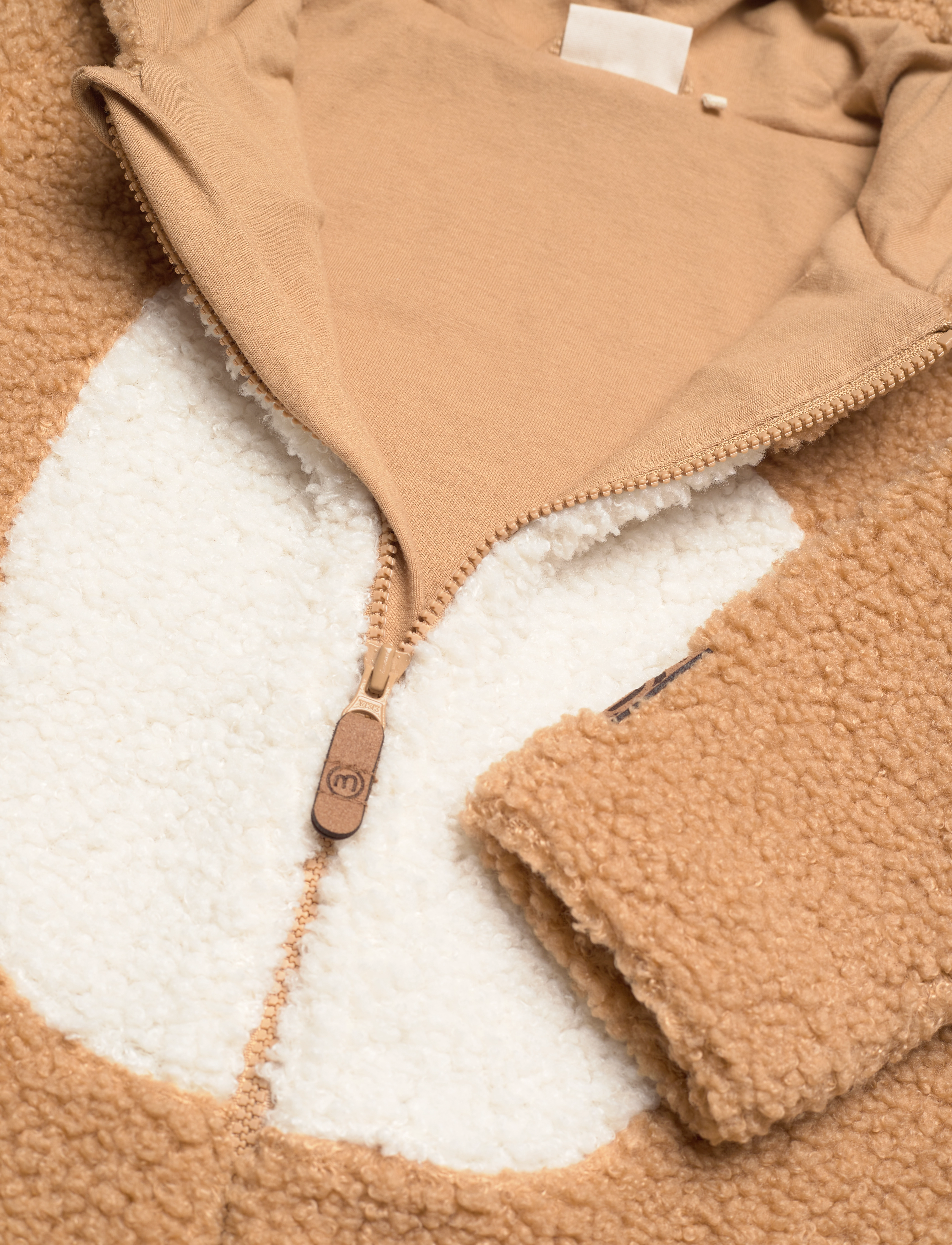 Minymo - Suit LS Boucle w. Lining - cartouche - 2