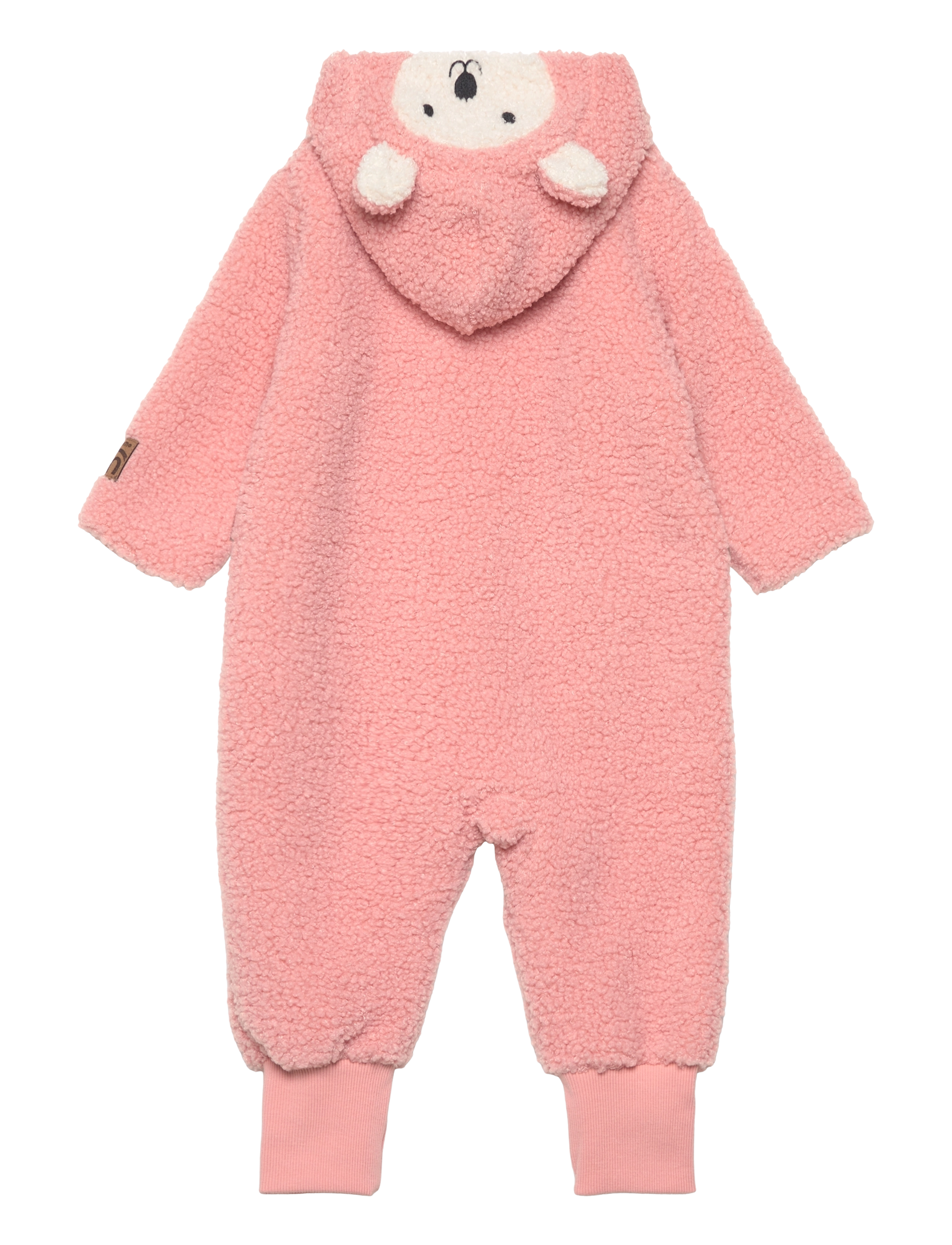 Minymo - Suit LS Boucle w. Lining - peach beige - 1