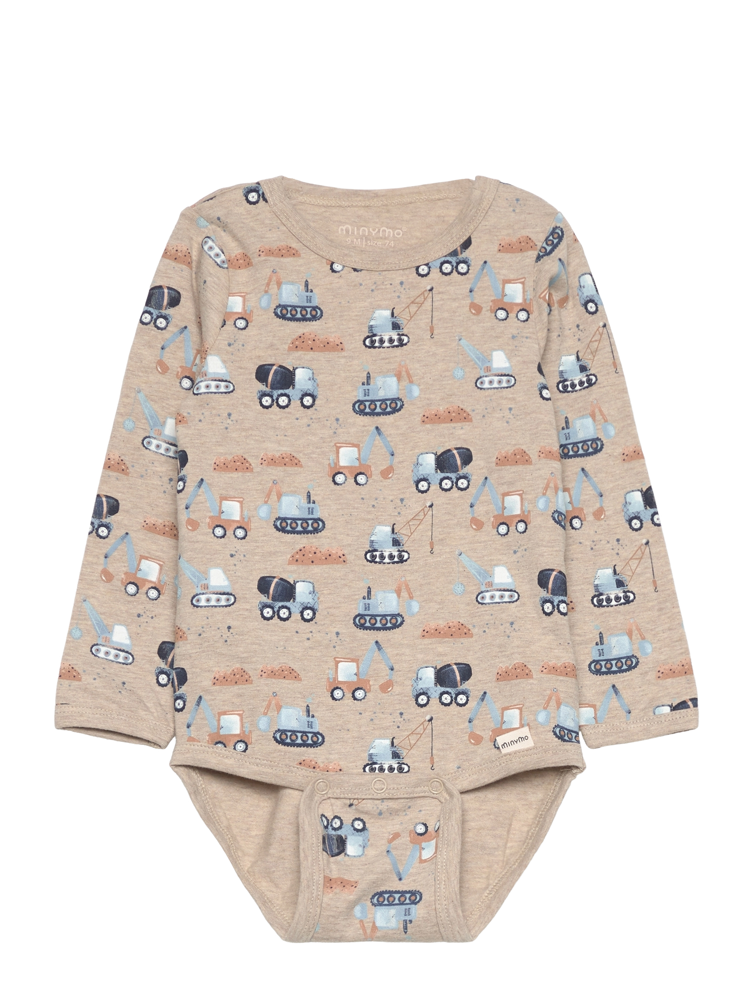 Body LS AOP - BEIGE MELANGE