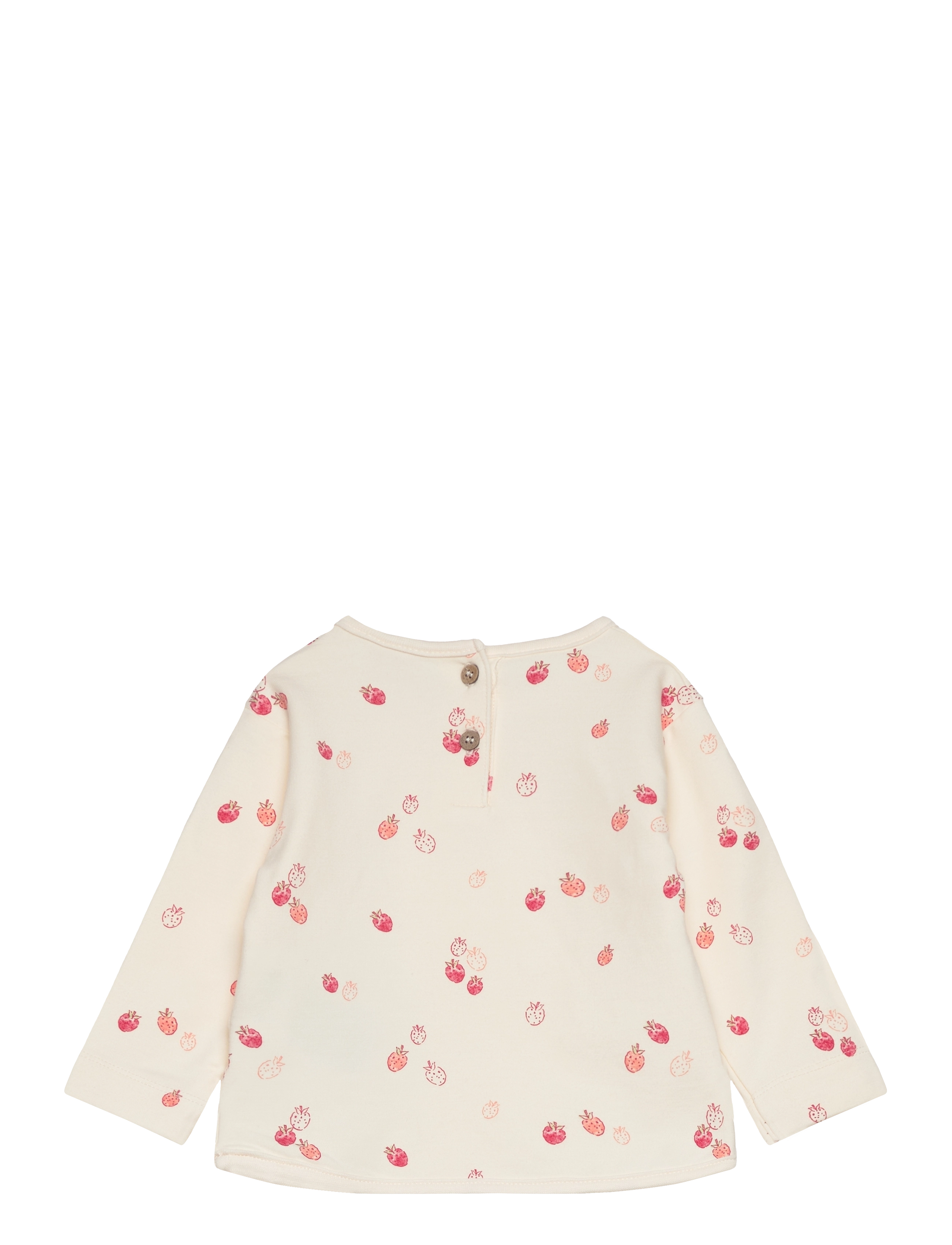 Minymo - Sweatshirt LS AOP - eggnog - 1
