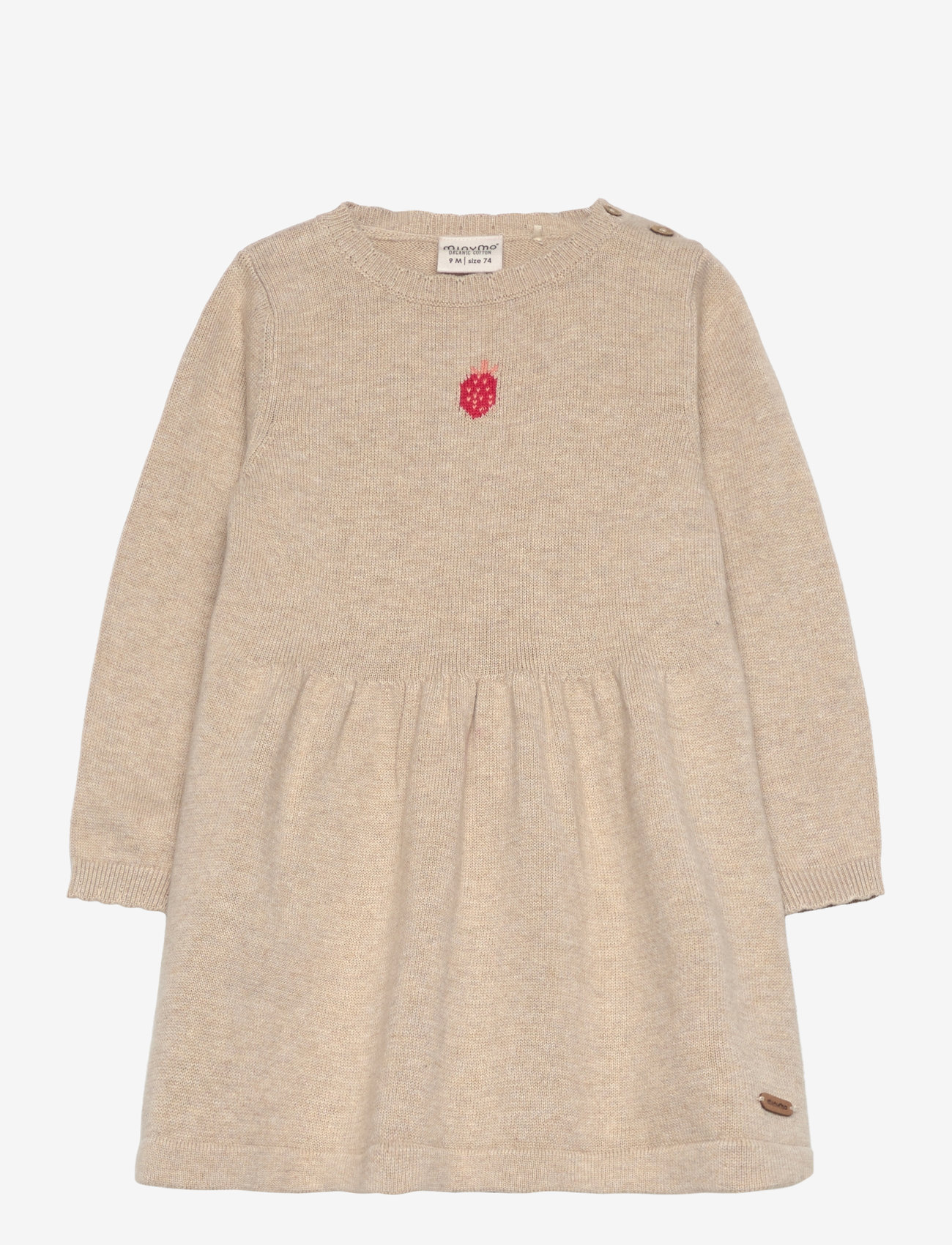 Minymo - Tunic Knit - beige melange - 0