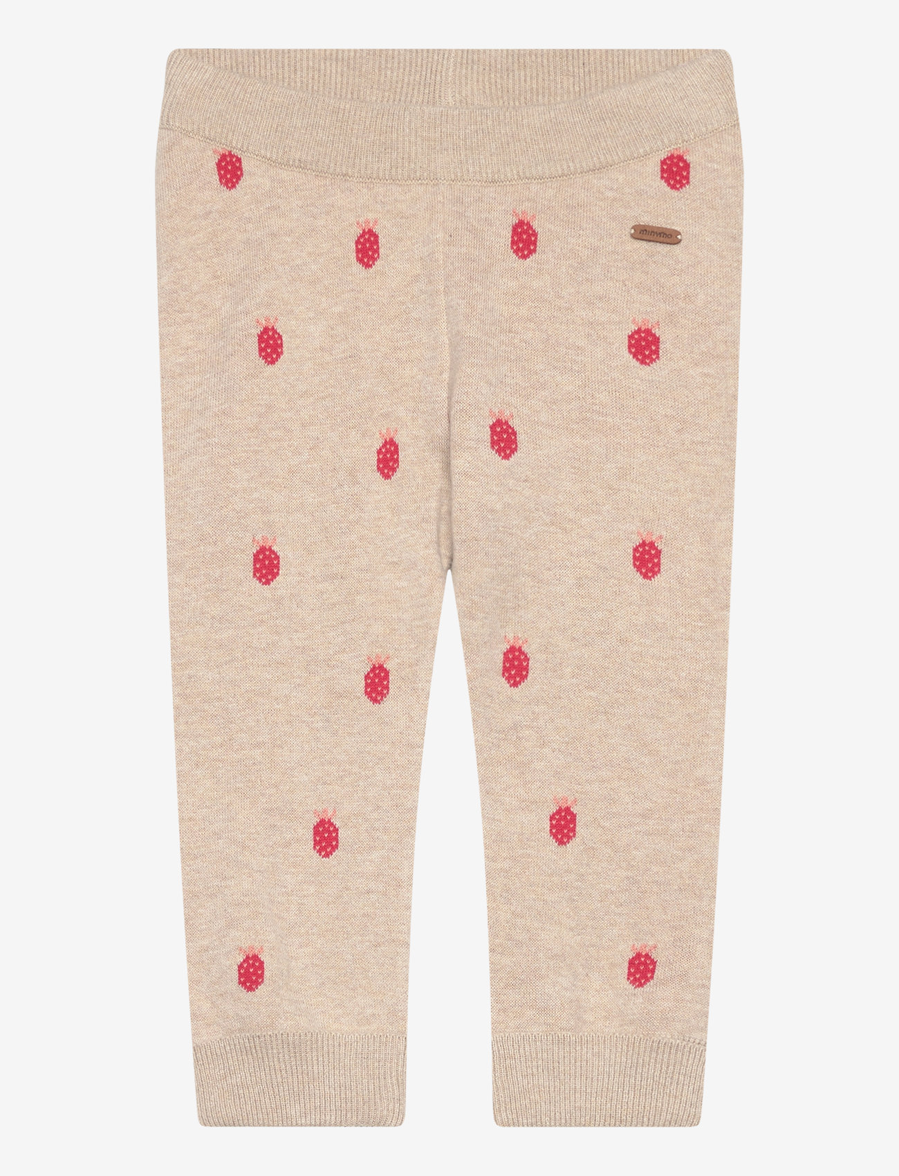 Minymo - Pants Knit - beige melange - 0