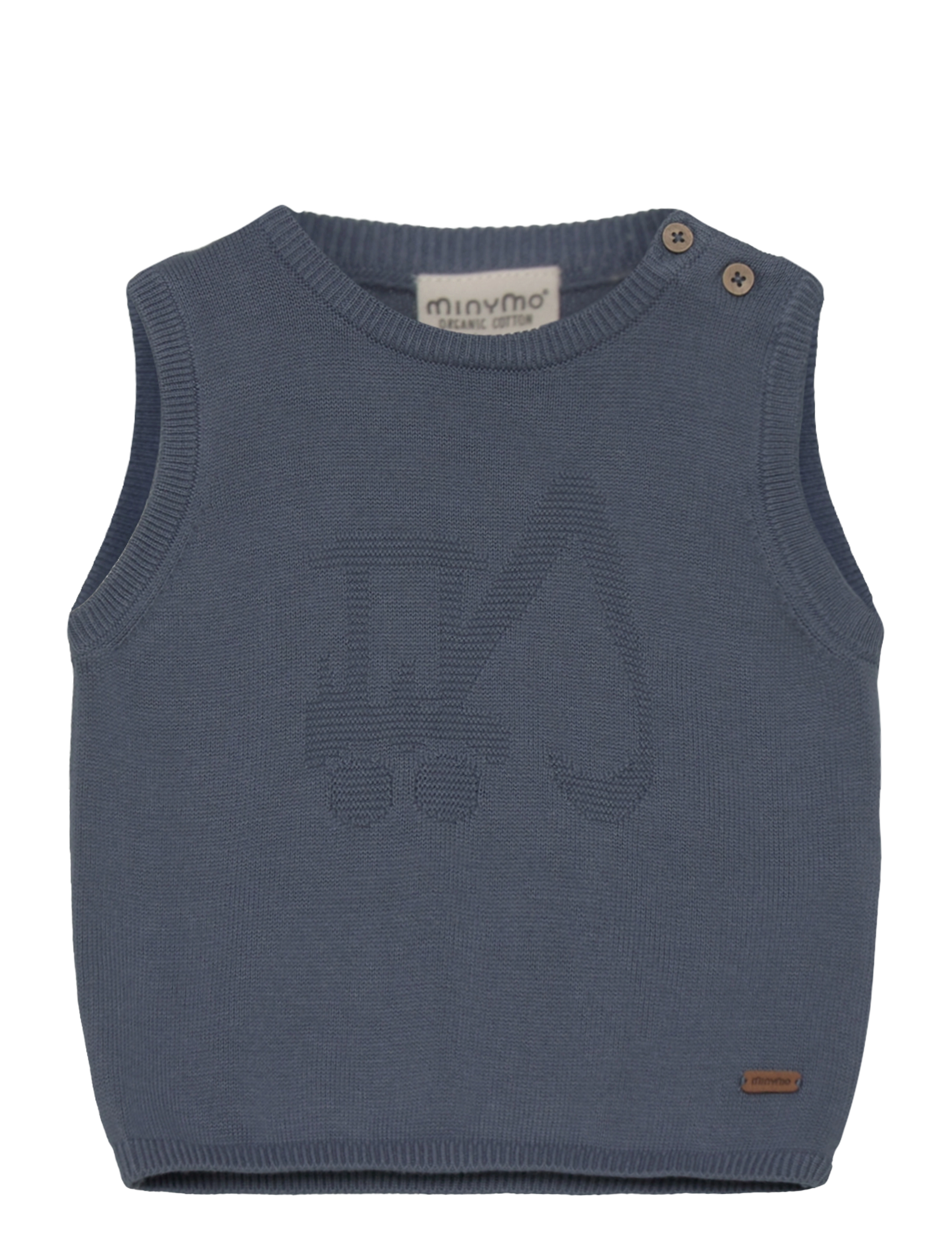 Vest Knit - CHINA BLUE