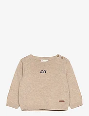 Minymo - Pullover Knit - beige melange - 0