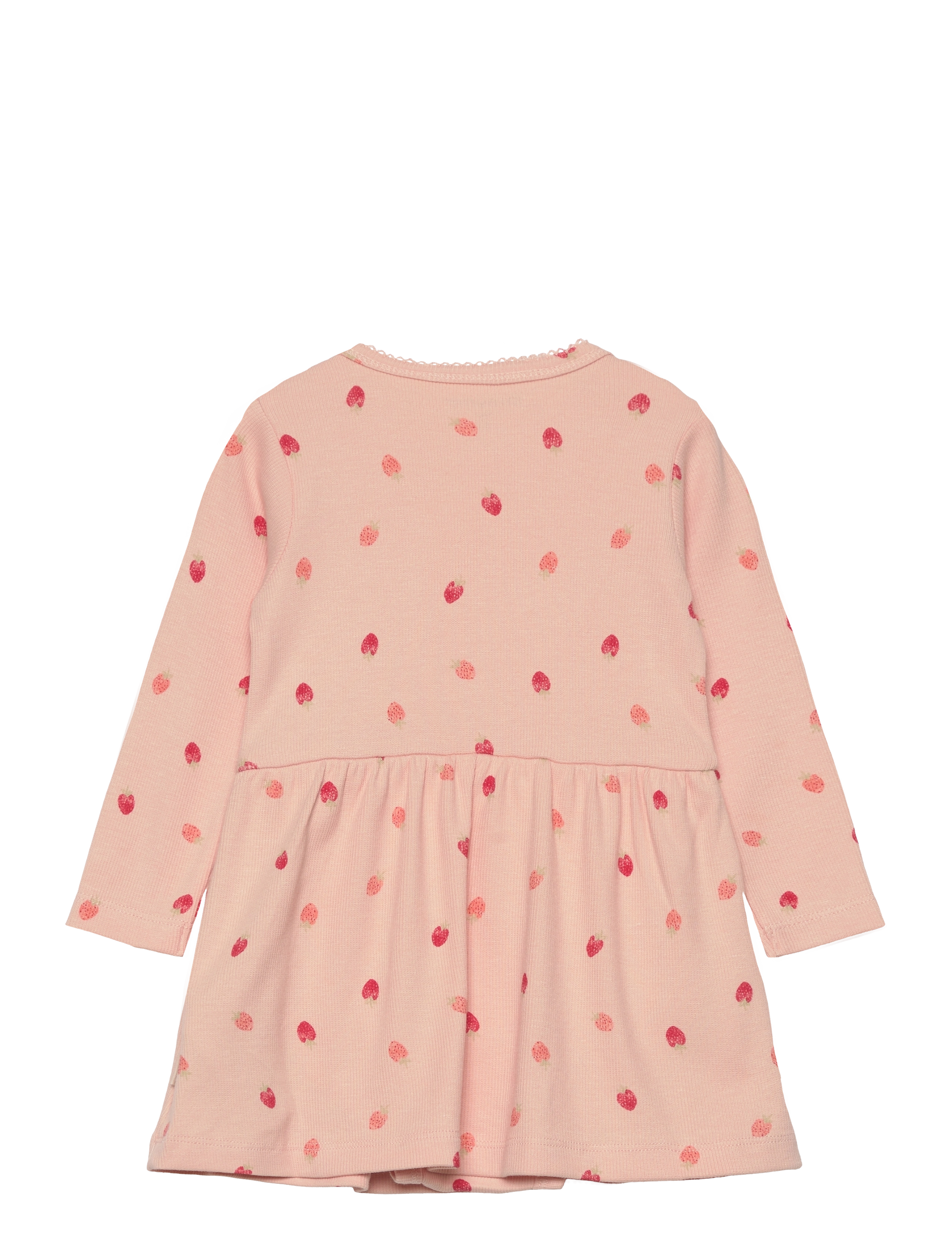 Minymo - Dress LS AOP Rib - spanish villa - 1