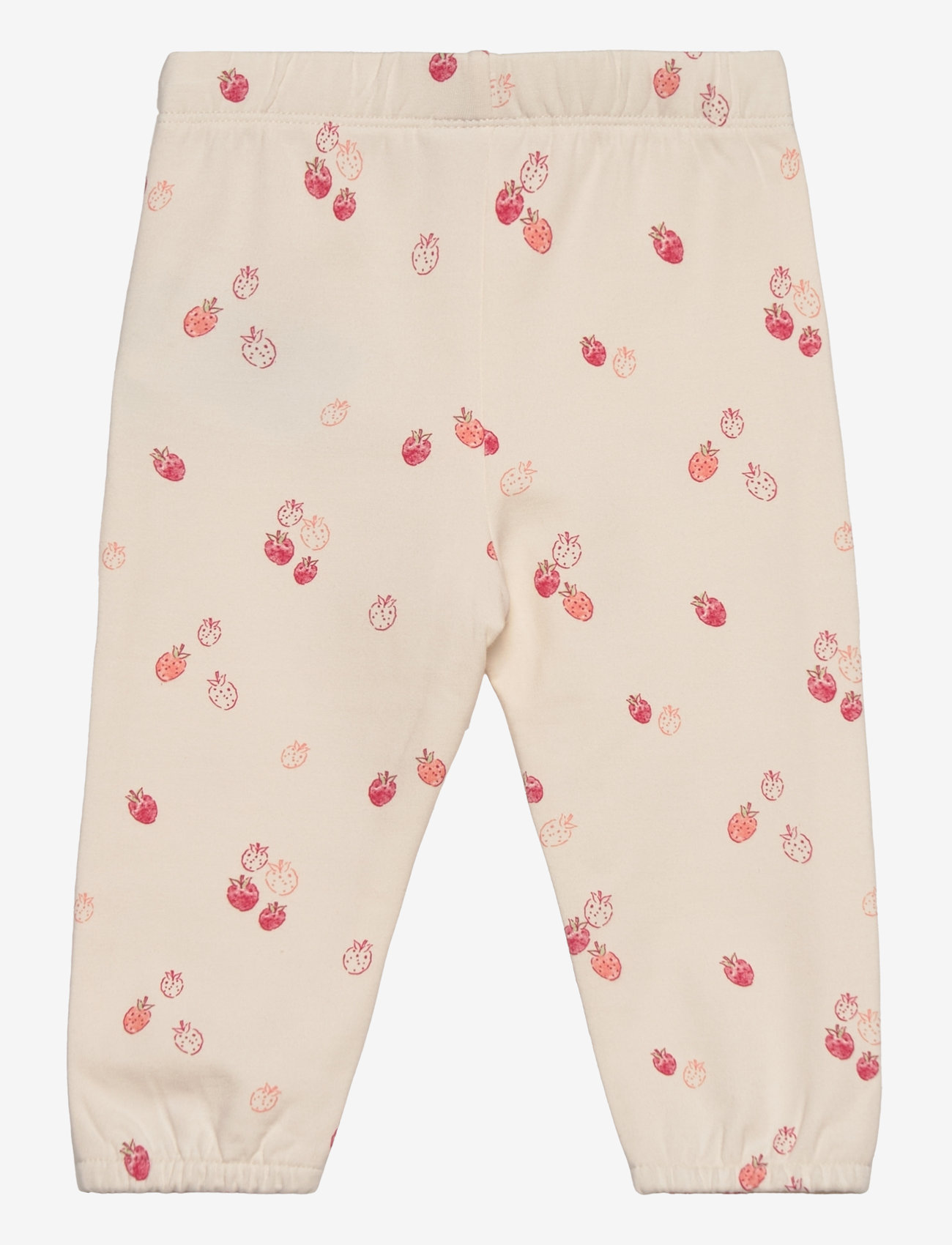 Minymo - Pants AOP Sweat - eggnog - 1