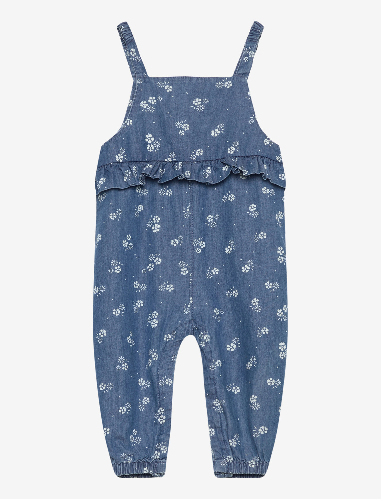 Minymo - Overall AOP Chambray - gray mist - 0