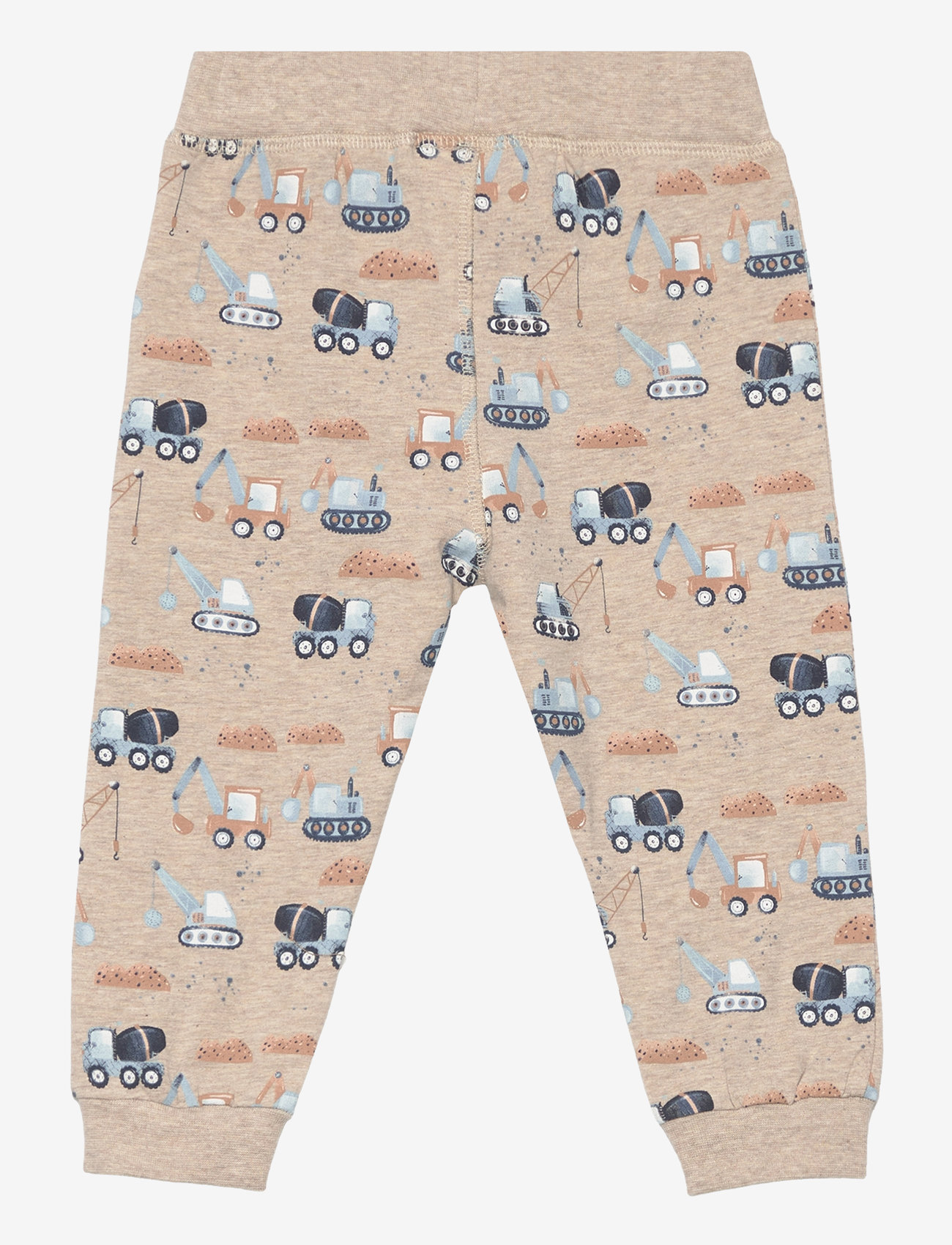 Minymo - Pants AOP - beige melange - 1