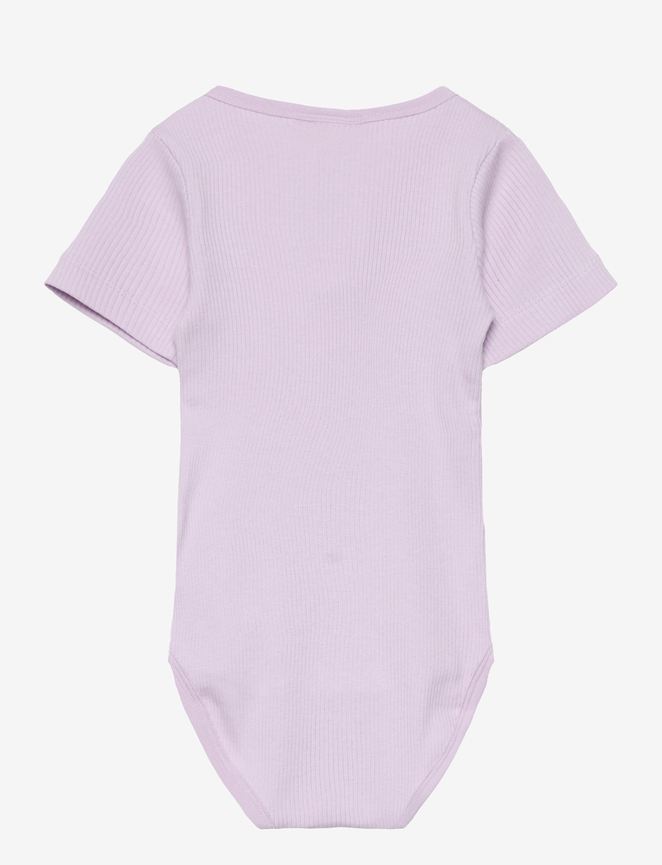 Minymo - Body SS Rib - orchid petal - 1