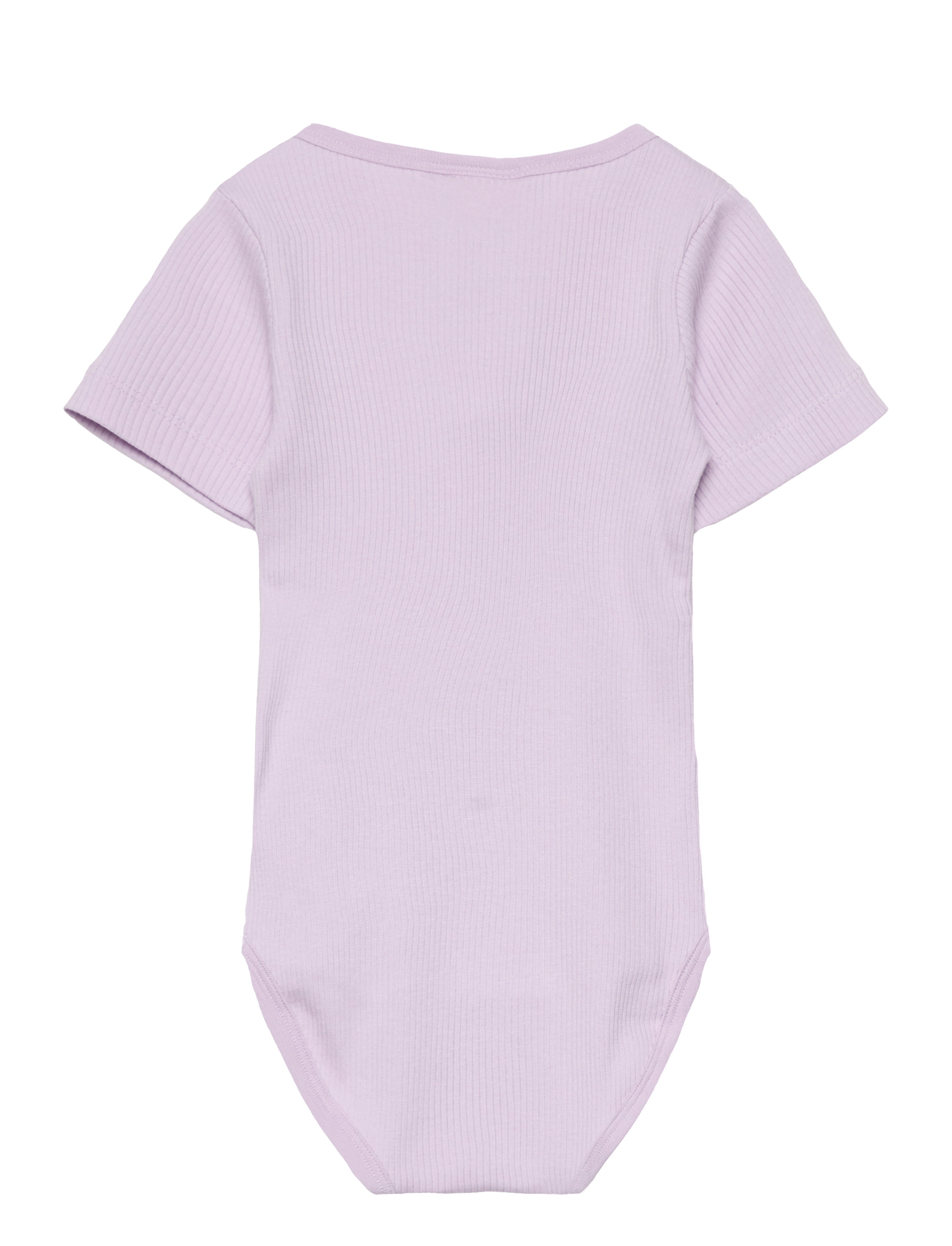 Minymo - Body SS Rib - orchid petal - 1