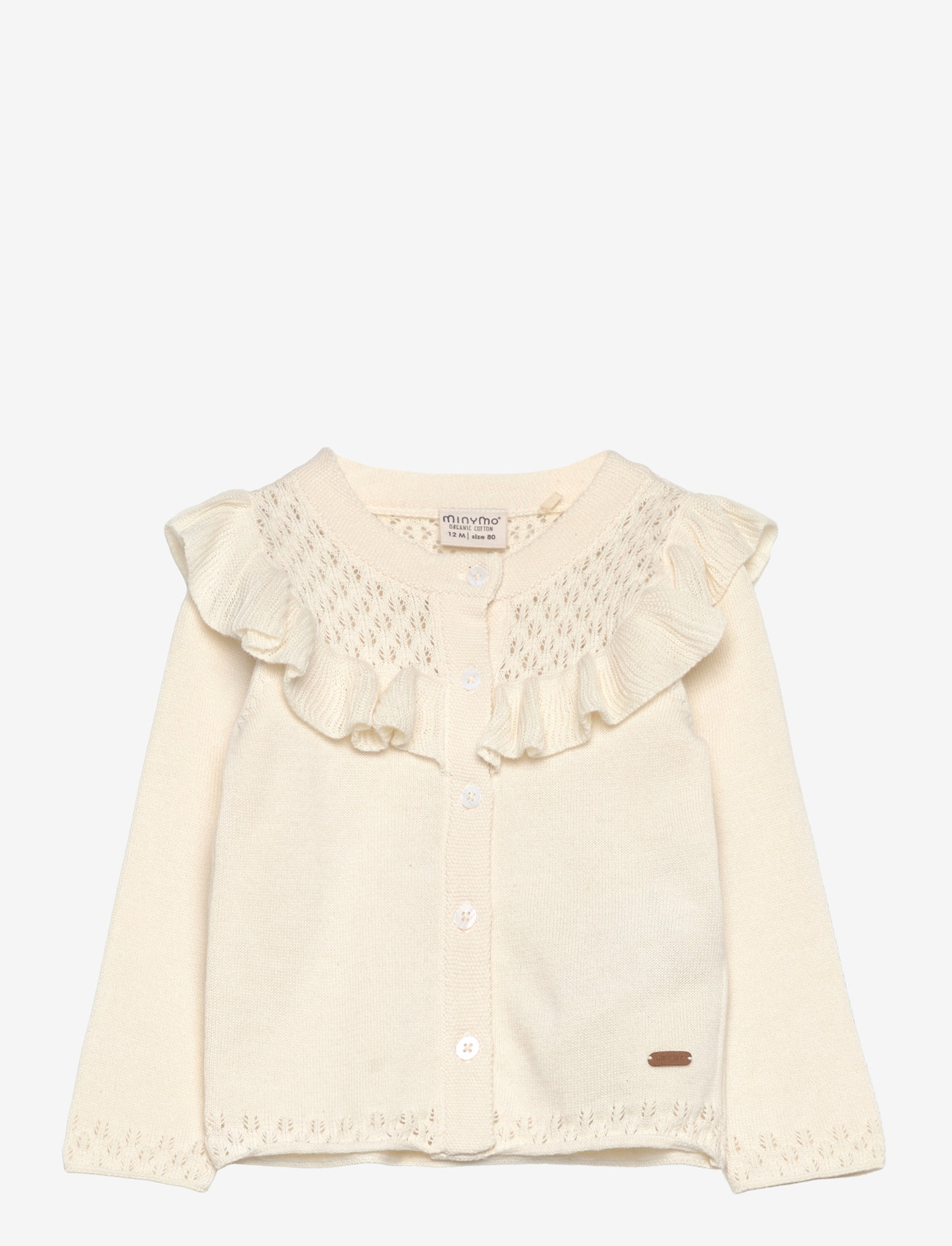 Minymo - Cardigan Knit - pristine - 0