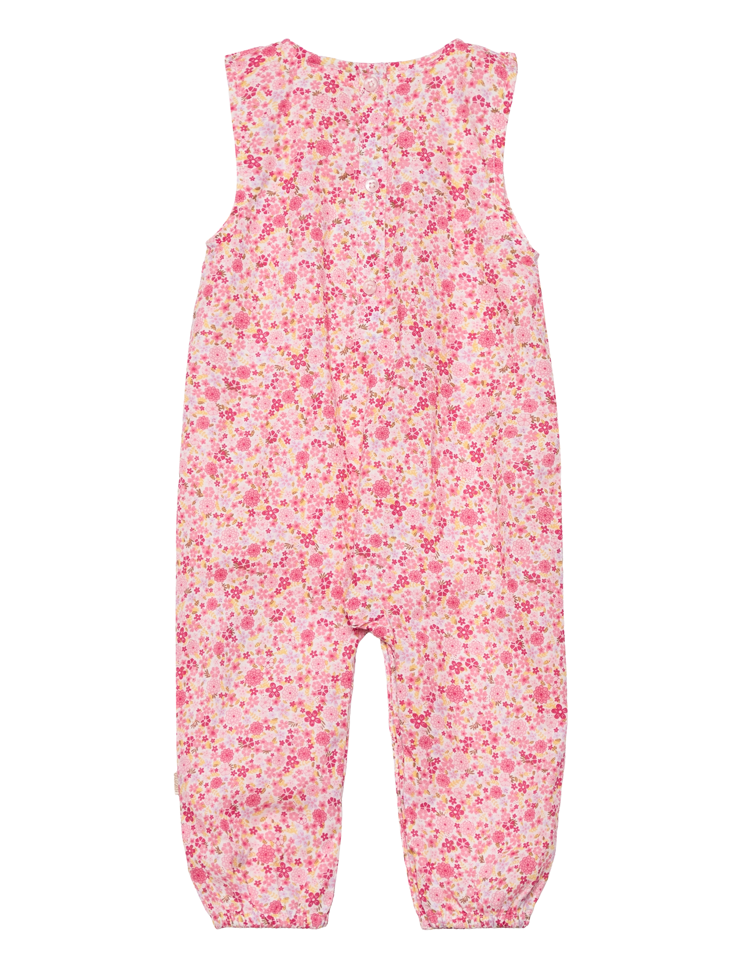 Minymo - Suit AOP w. Lining - pink dogwood - 1