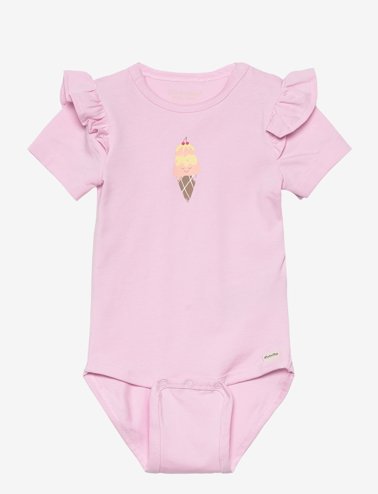 Minymo - Body SS - pink tulle - 0