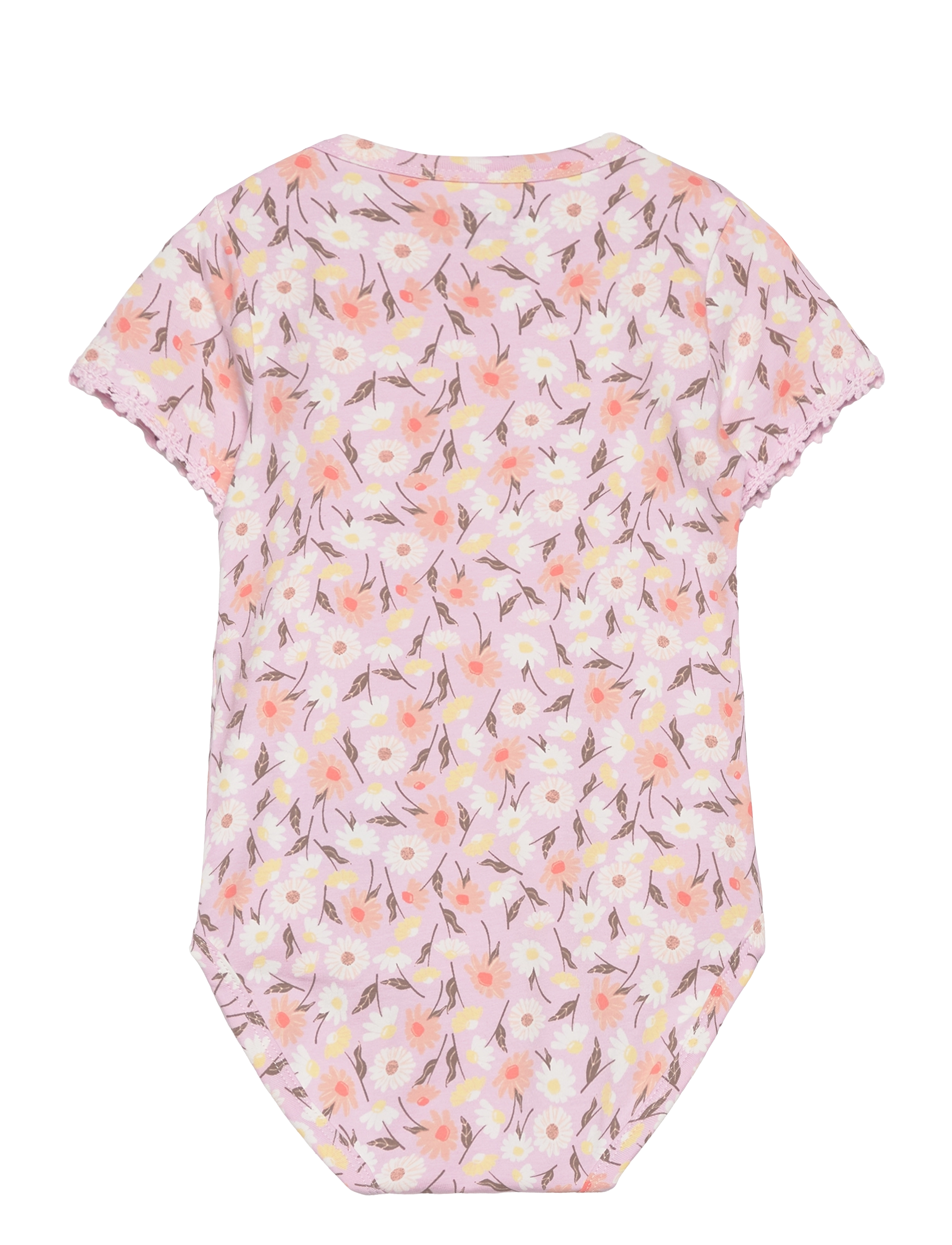 Minymo - Body SS AOP - pink tulle - 1