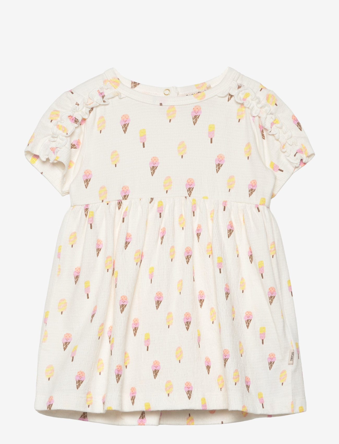 Minymo - Dress SS AOP - pristine - 0