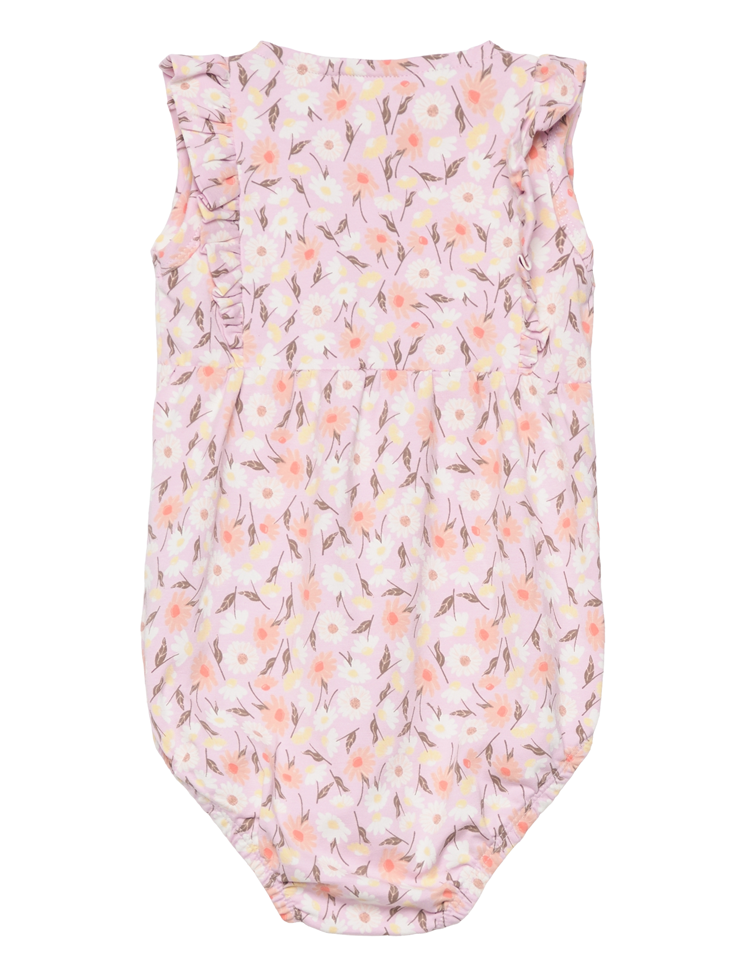 Minymo - Suit NS AOP - pink tulle - 1
