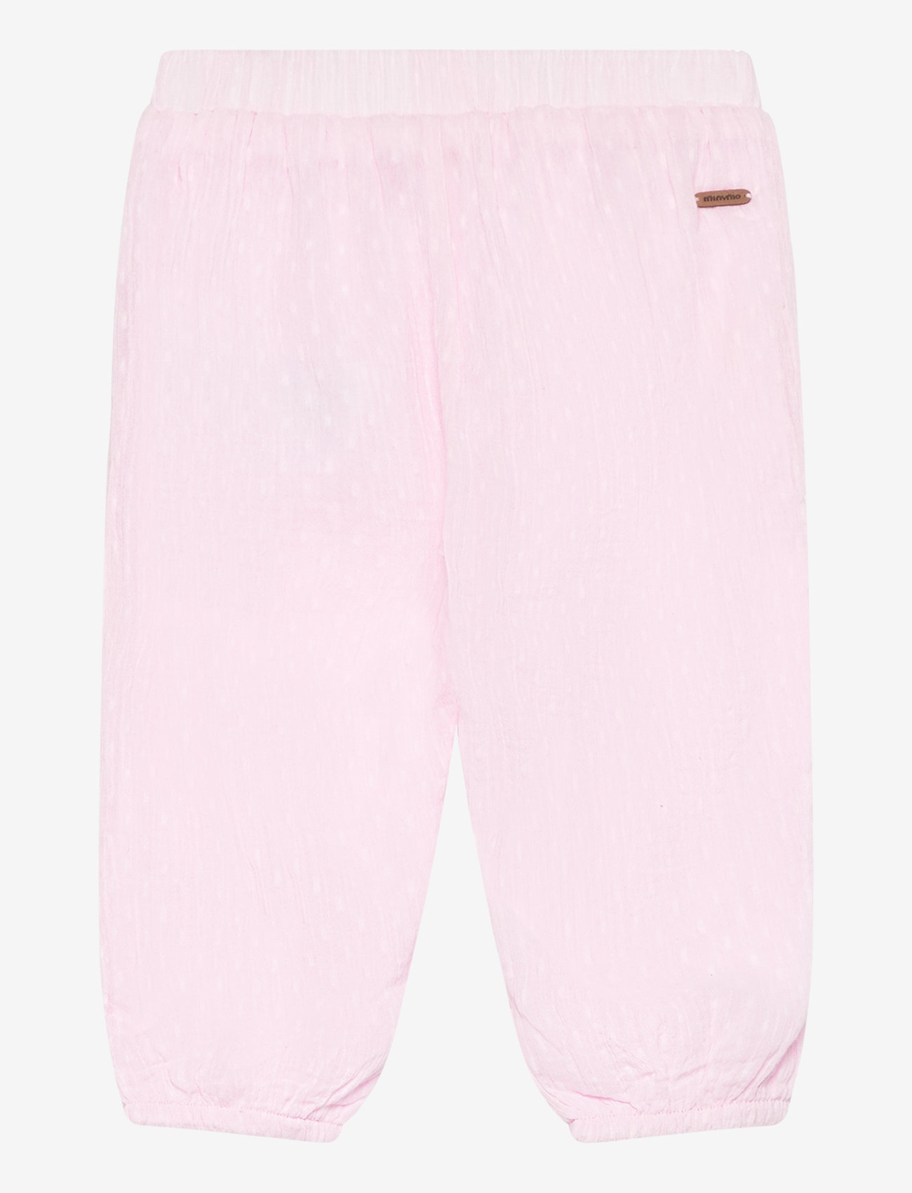 Minymo - Pants w. Lining - pink tulle - 1