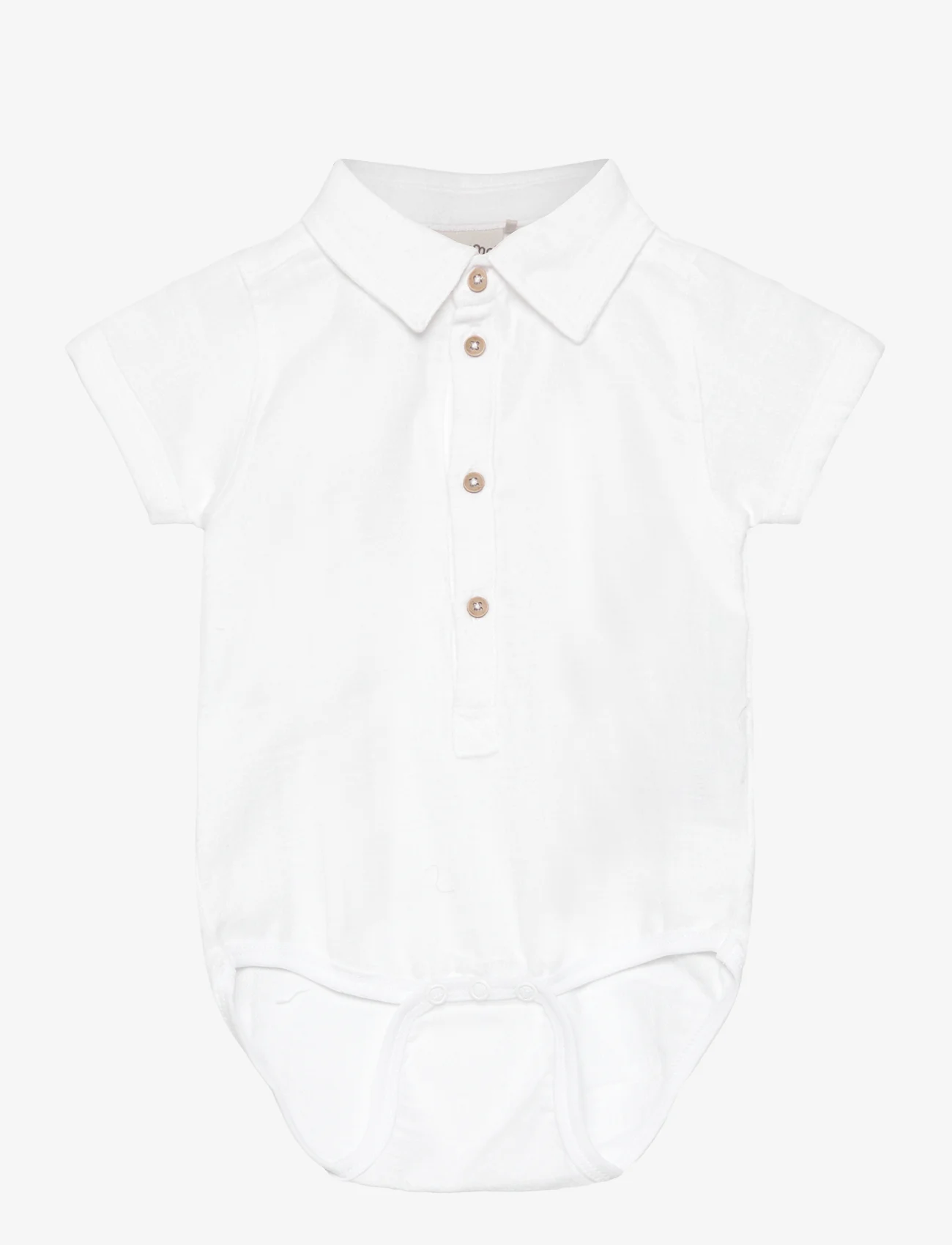 Minymo - Body SS - short-sleeved - bright white - 0